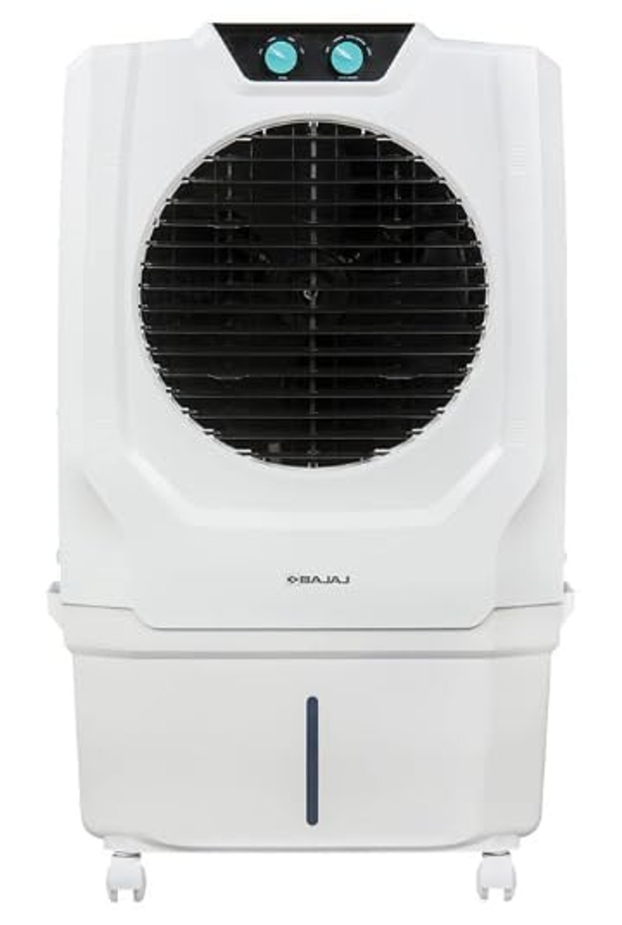 Bajaj Personal Air Cooler Shield Series Specter 45 Litre DuraTuff PRO Motor DuraMarine PRO Pump Inverter Compatibility Anti-Bacterial Hexacool Master White