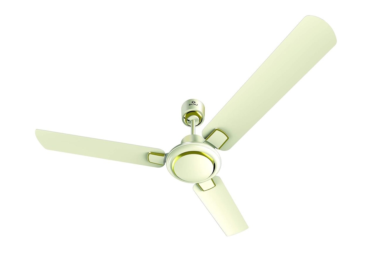 Bajaj Regal Gold NXG Ceiling Fan 1200mm Matte Ivory 64W 230CMM