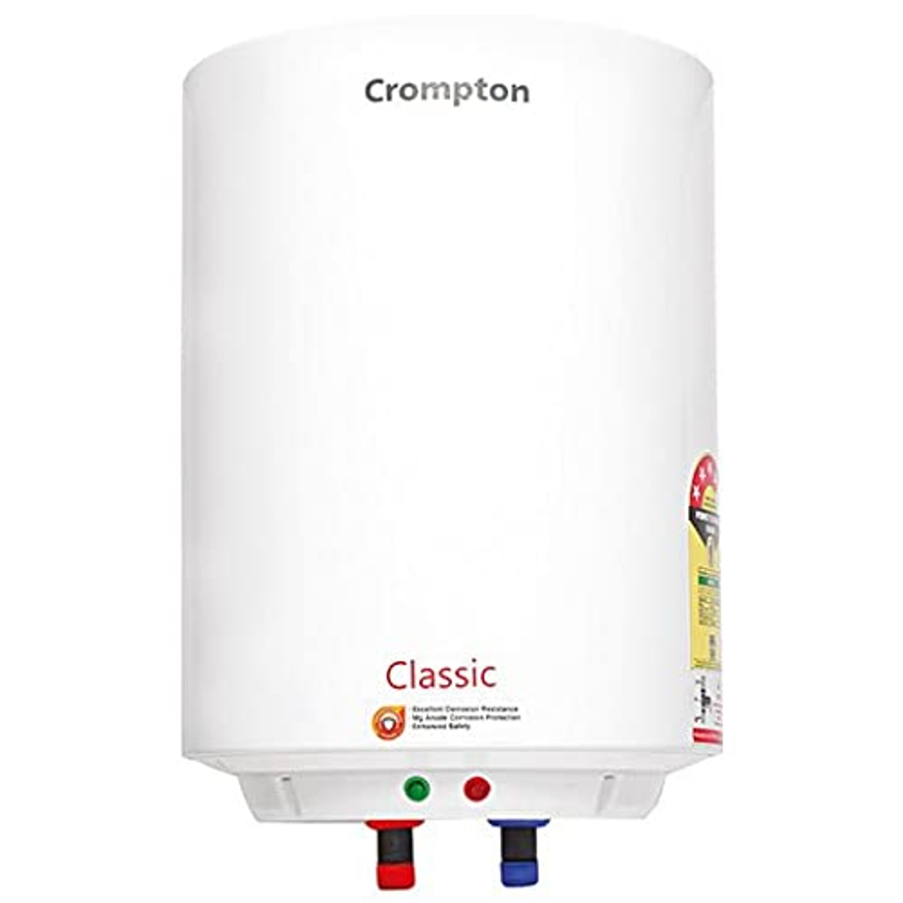 Crompton Electric Water Heater 15 L White