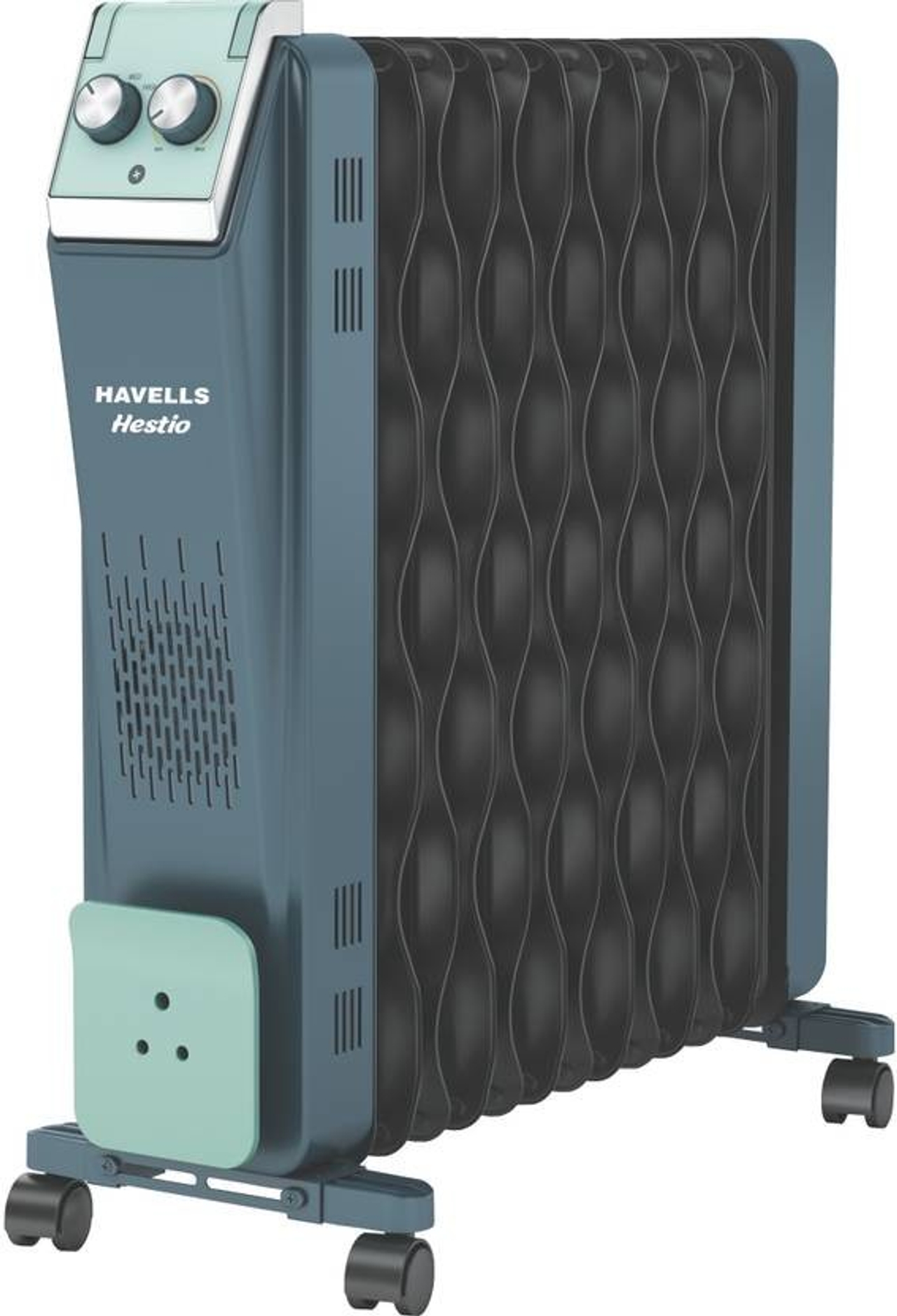 Havells Room Heater Hestio 13 Wave Fin Oil Filled 2900W with PTC Fan Heater