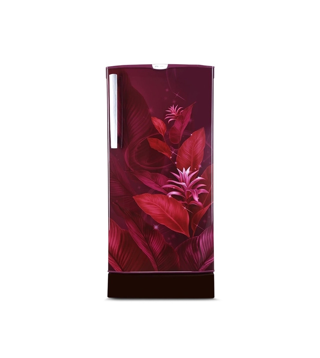Godrej Single Door Refrigerator Direct Cool 185 L 5 Star Glaze Wine (Edge Pro 210E TDI GZ WN)