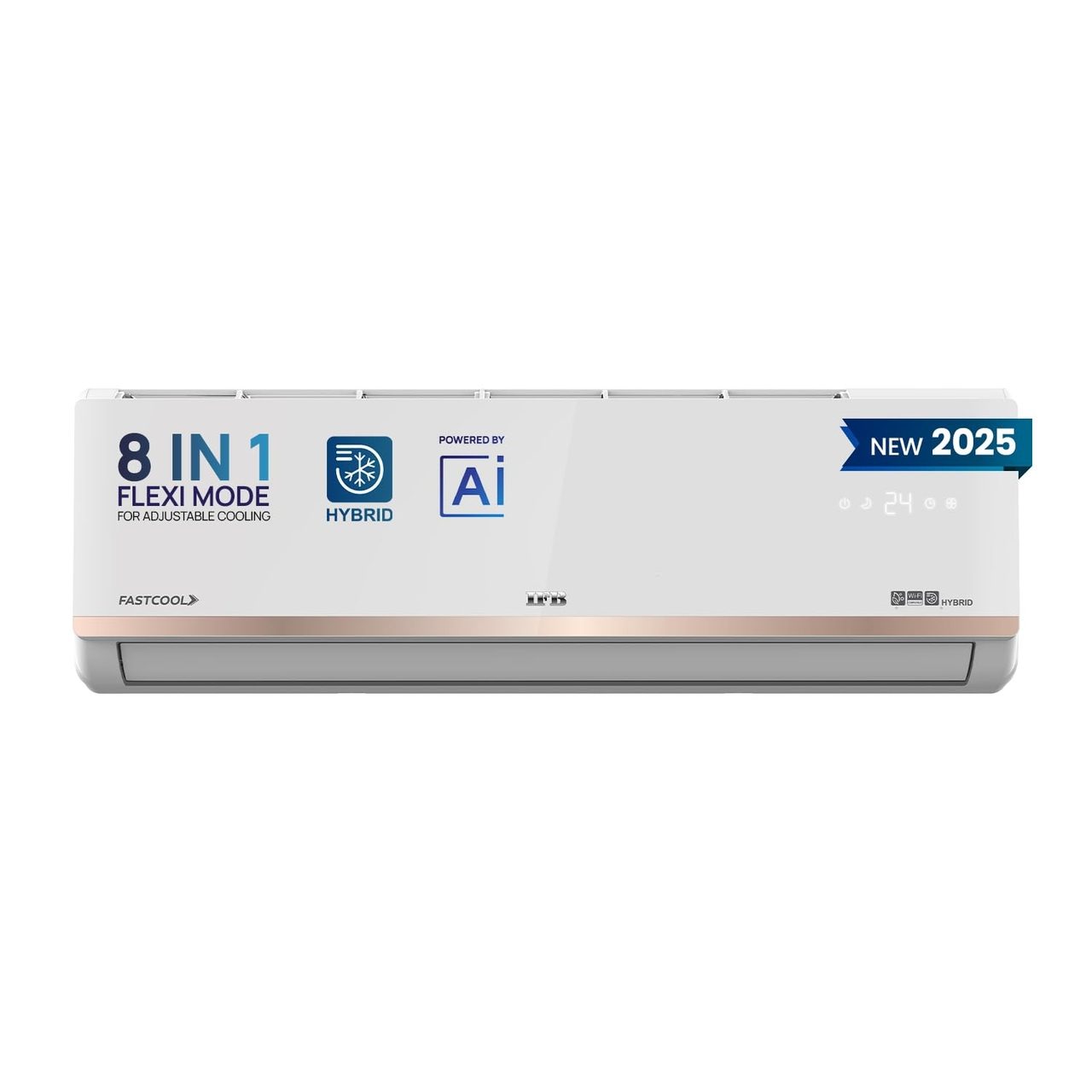 IFB Split AC 1.5 Ton 5 Star Hybrid Technology 4-Way Swing Self-Clean AI (CI205GN32RGN1)