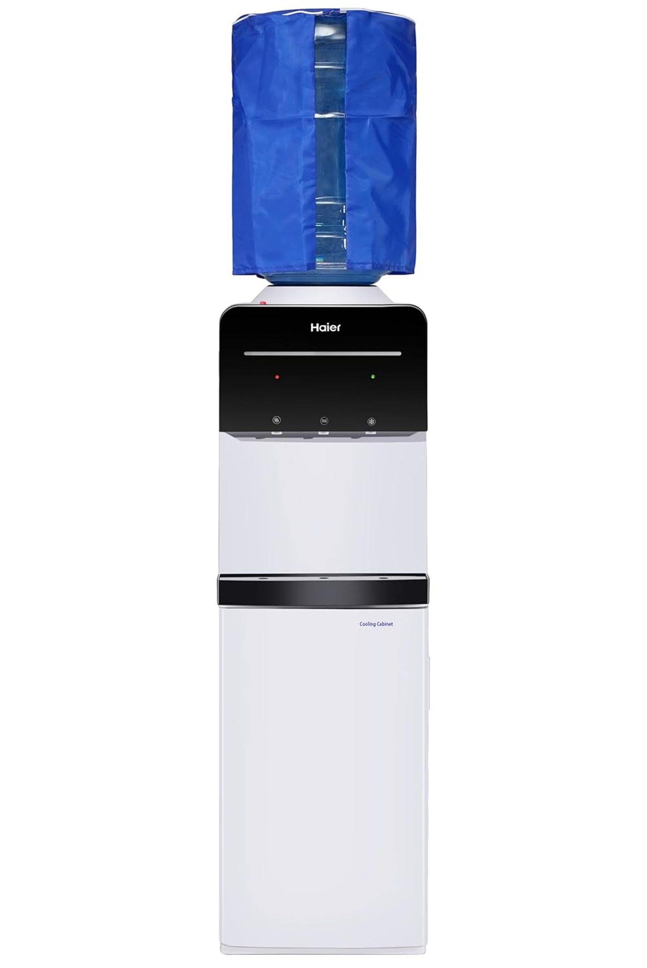 Haier Water Dispenser Hot, Cold, Normal with Cooling Cabinet, Digital Display, Anti-Rodent, Child Lock Safety, Anti Corrosive, Floor Standing