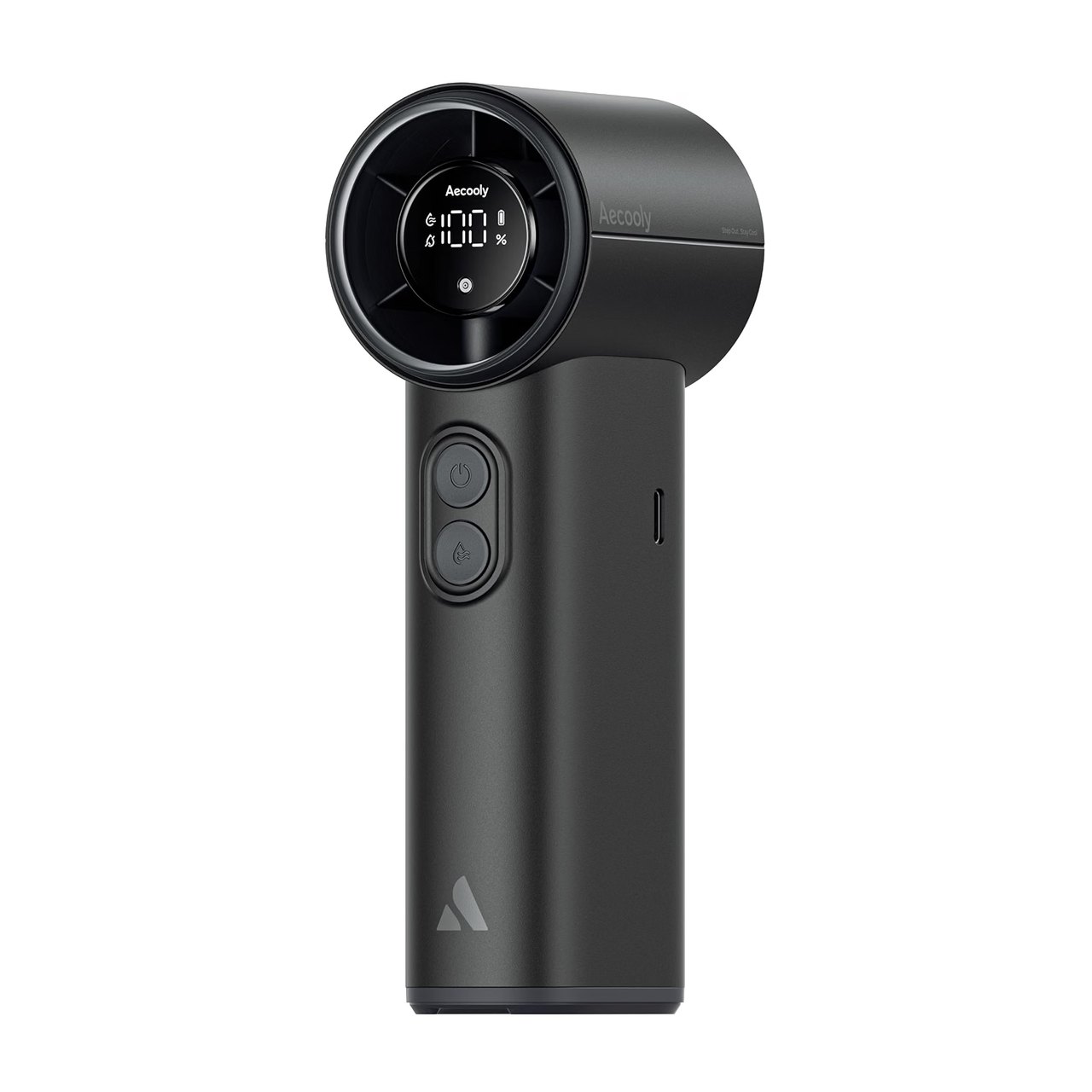 High-Speed Misting Fan (Cool Air Pro PM02, Black)
