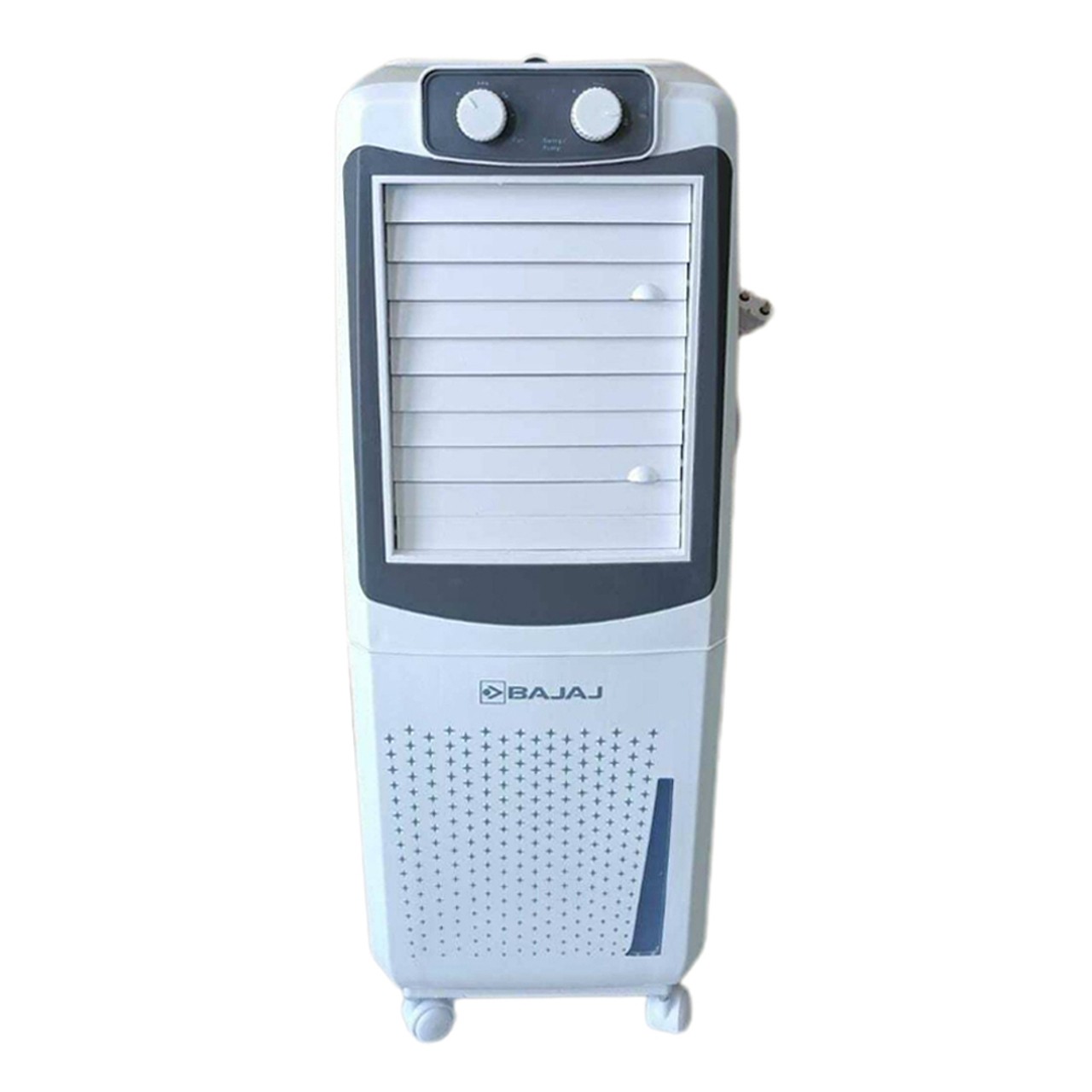 Bajaj Tower Air Cooler 18 L Honeycomb Cooling Pads (White/Grey)