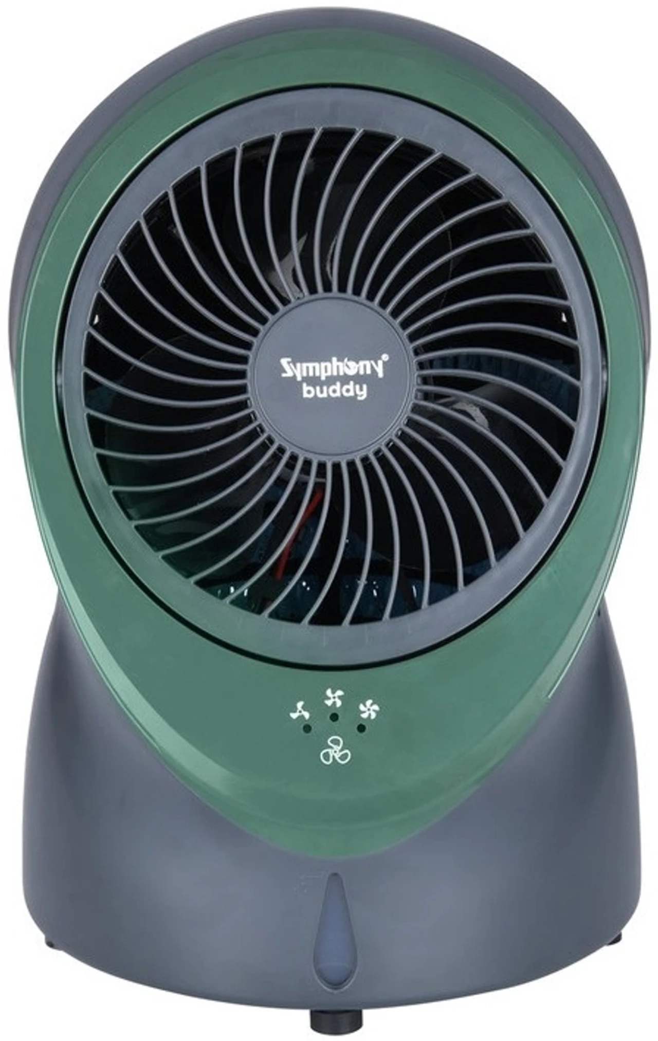 Symphony Buddy 1 Litre Personal Air Cooler with Whisper Quiet Operation - Green