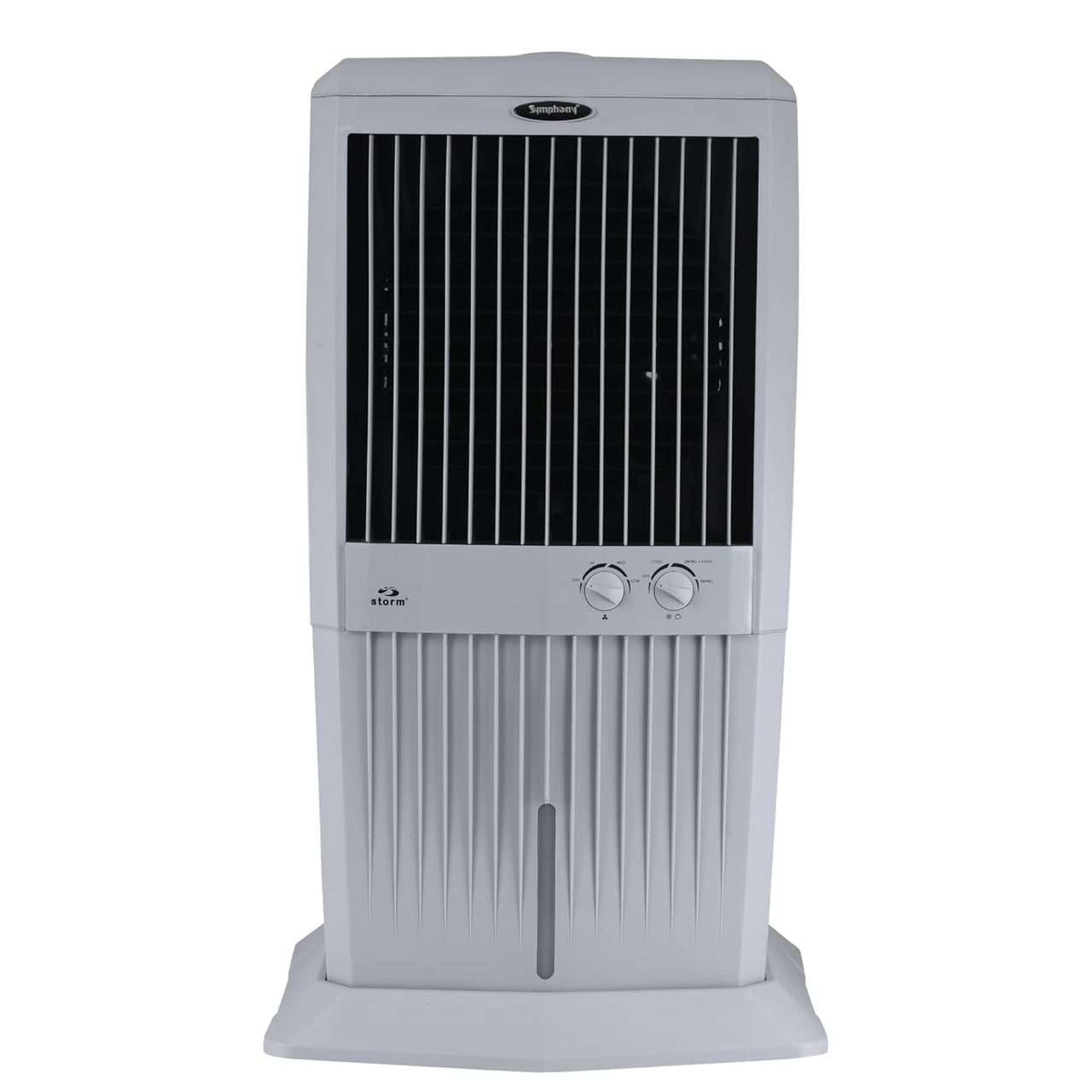 Symphony Desert Air Cooler 70L Honeycomb Pads i-Pure Technology Low Power Consumption Grey
