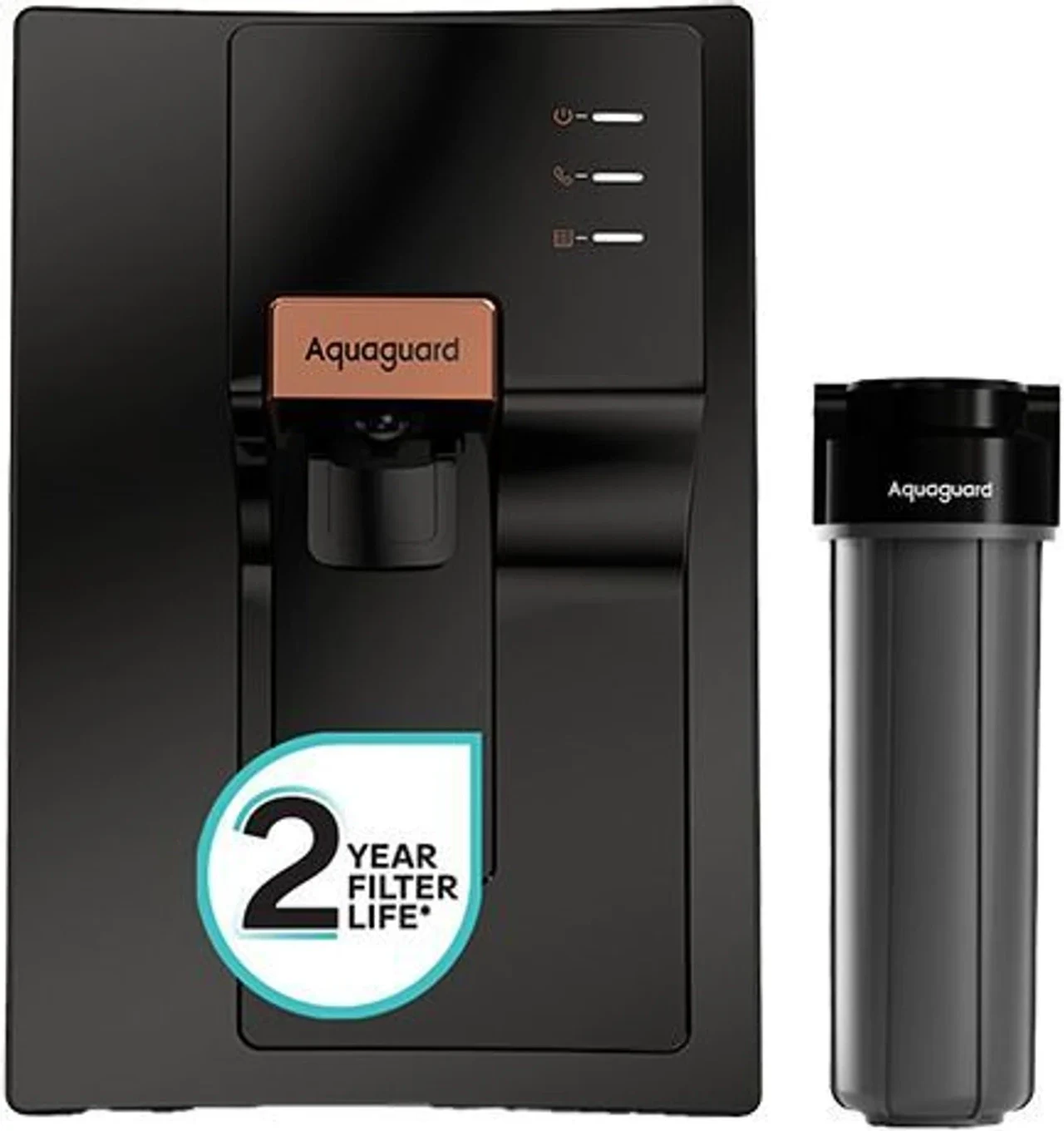 RO+UV Water Purifier (Aspire Nova 2X, Copper)