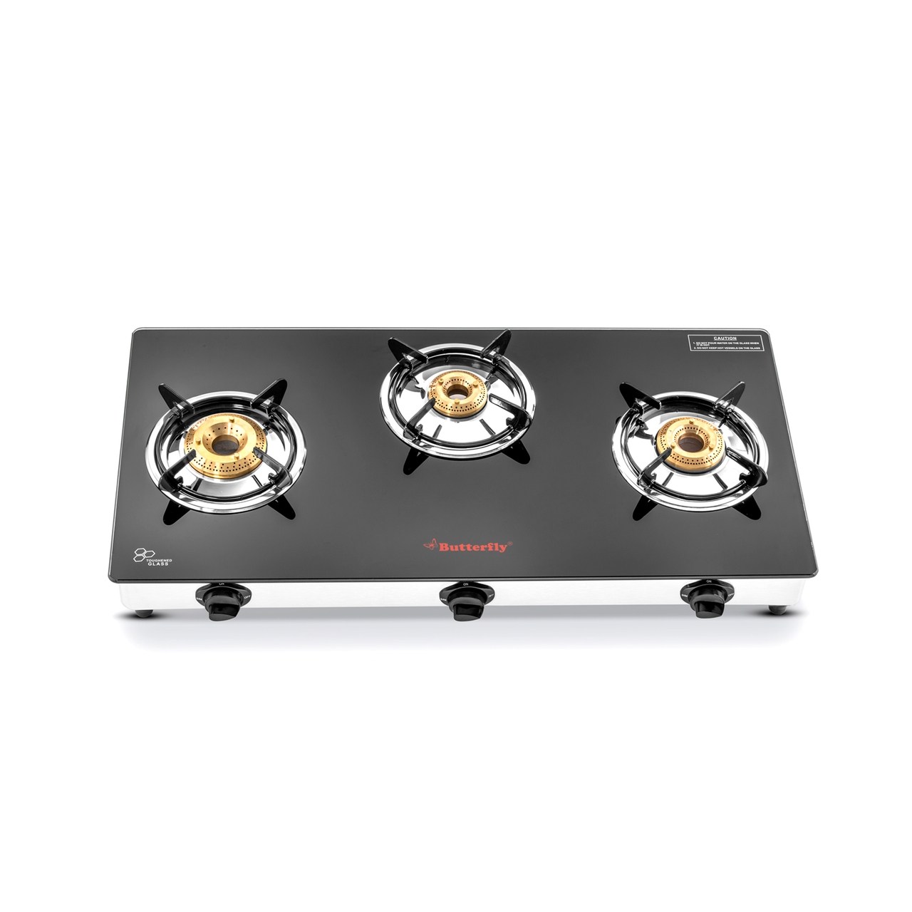 Butterfly Glass Top LPG Stove Radiant - 3B