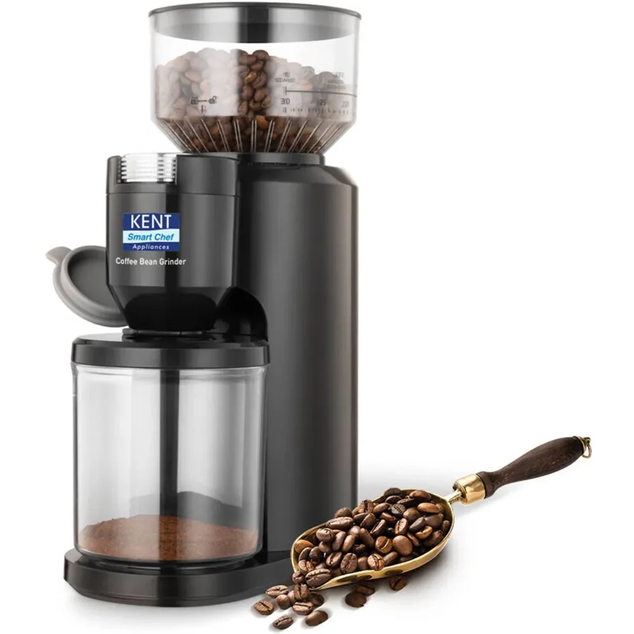 Kent Coffee Bean Grinder 150W Burr Grinding System Black