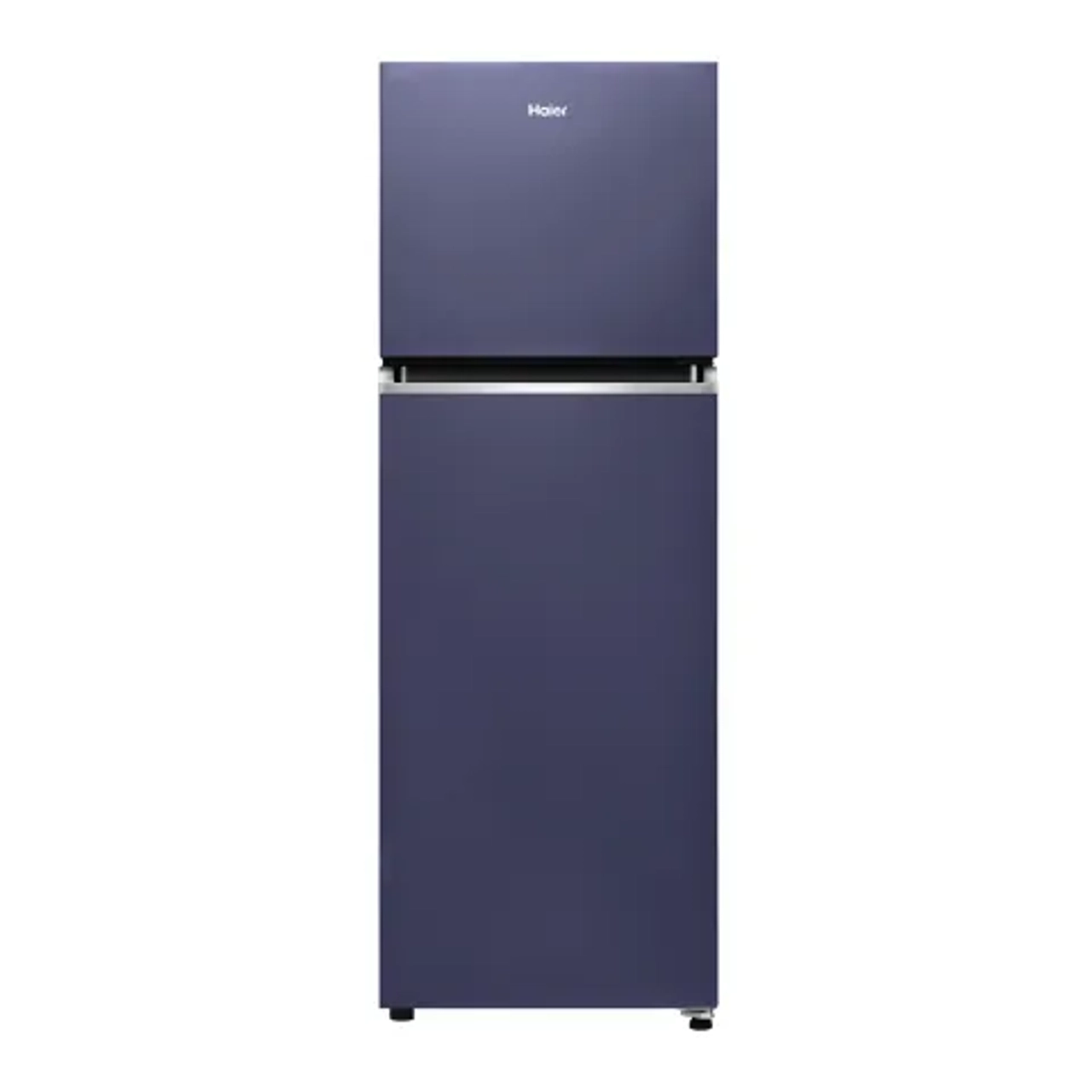 Haier 240L 2 Star Frost Free Double Door Refrigerator Flat Door Radish Blue - HRF-2902IERBA-P