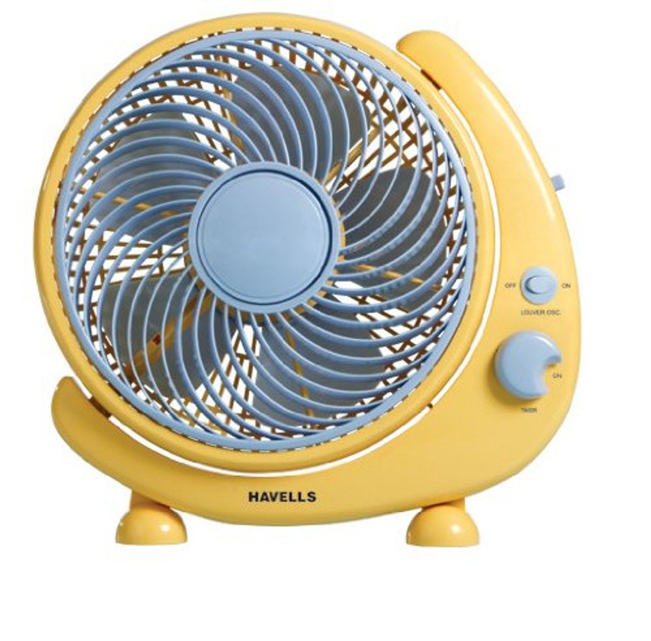 Havells Cresent 250mm Personal Fan - Yellow