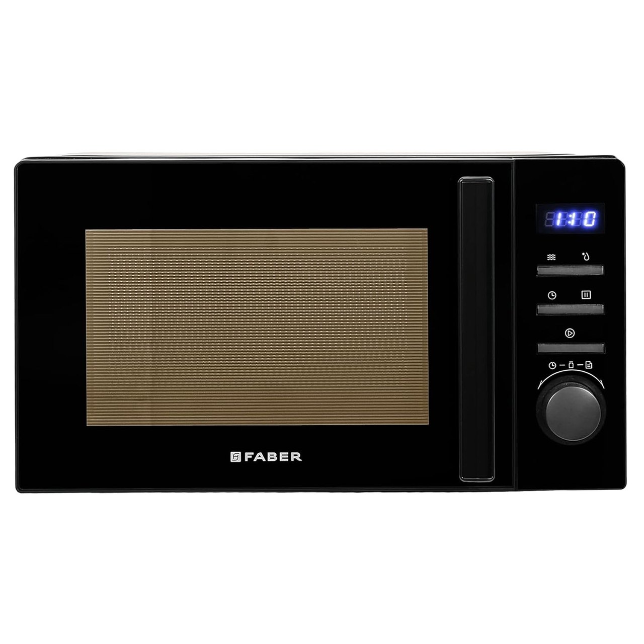 Faber Instacook20_S Digital Standalone 20L Microwave Oven | 700W | 6 Auto Cook Menu, Digital Control, Reheat & Defrost Feature