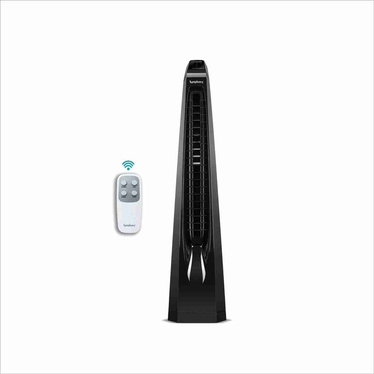 Symphony SURROUND B with 12 Months Warranty Tower Fan - Black