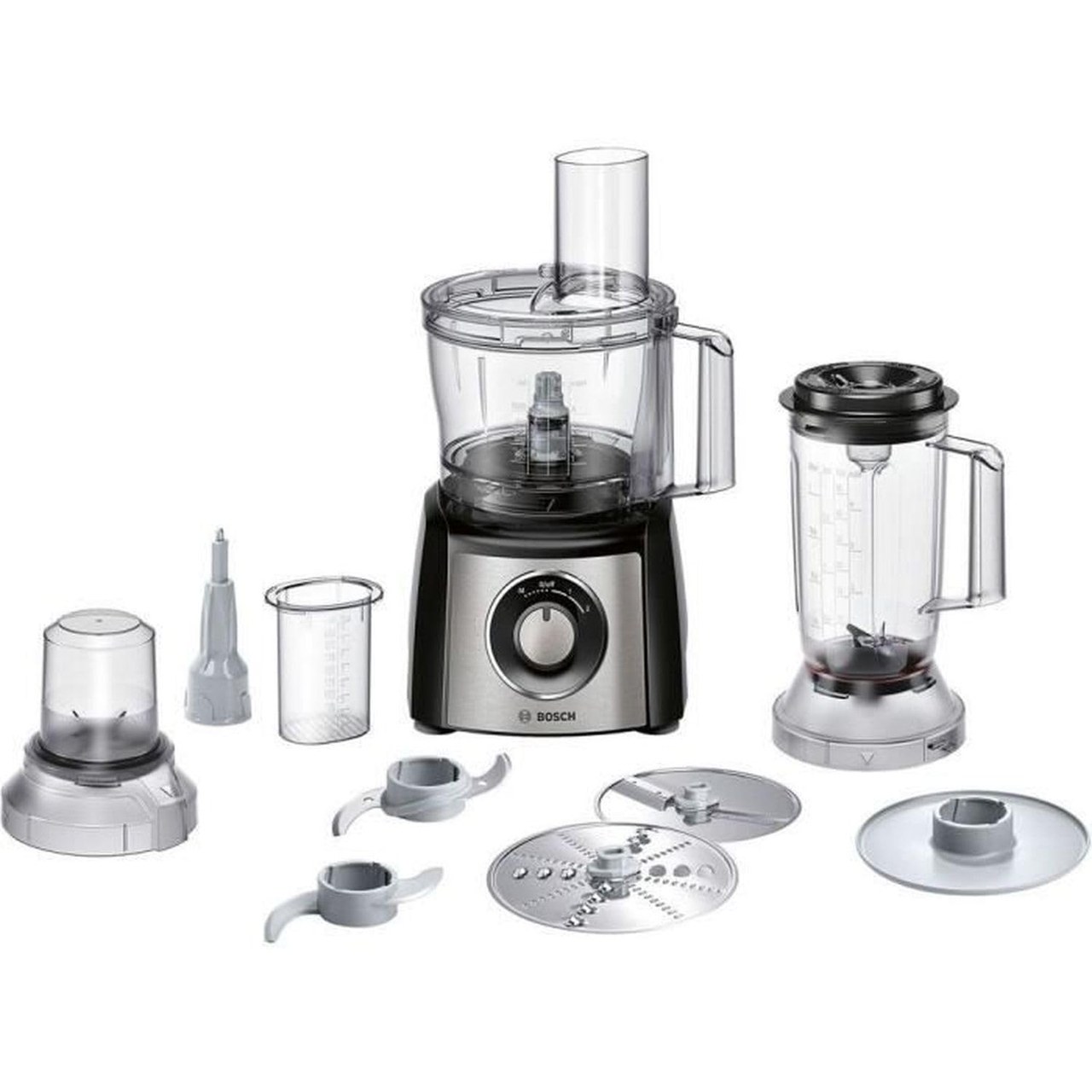 Bosch 800 Watts Food Processor, Black - MCM3501M