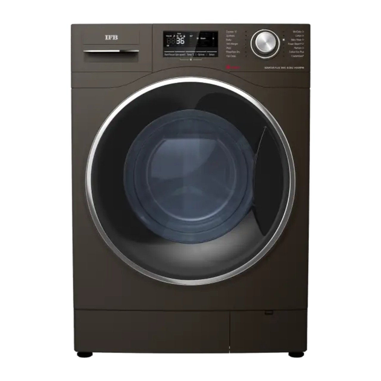 IFB Fully Automatic Front Load Washing Machine 8KG AI-Powered Wash Power Steam 5 Star (MXS 8014)