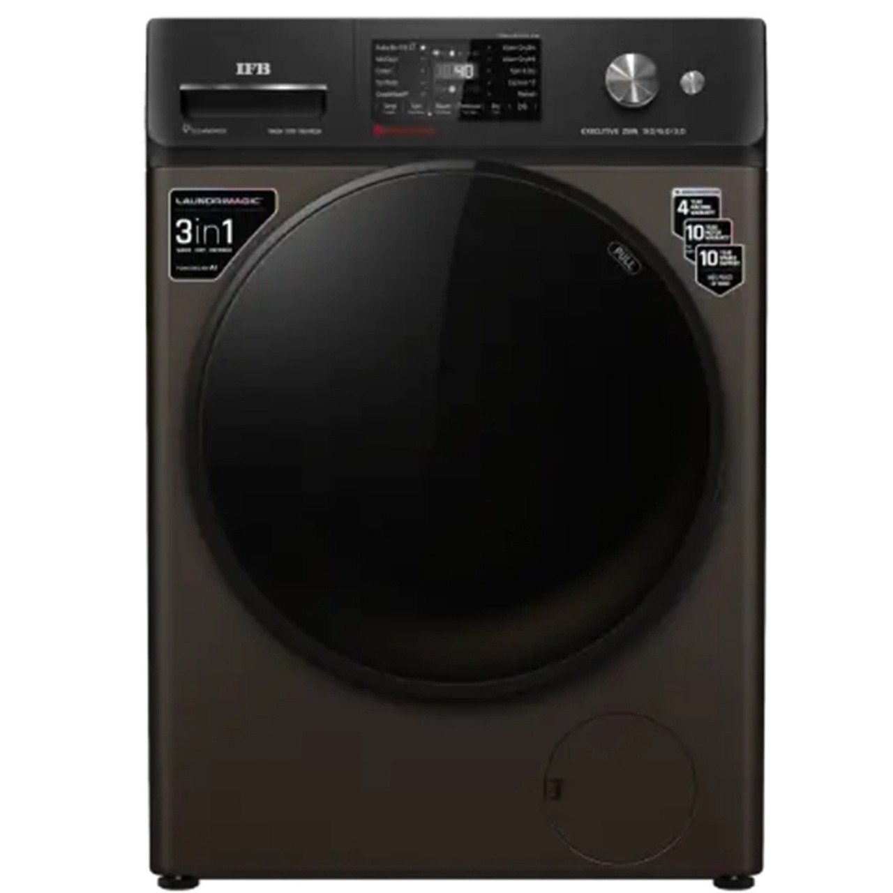 IFB Fully Automatic Front Load Washer Dryer Refresher 3-in-1 AI-Powered Steam Refresh 1400 RPM (IFB Executive ZMN)