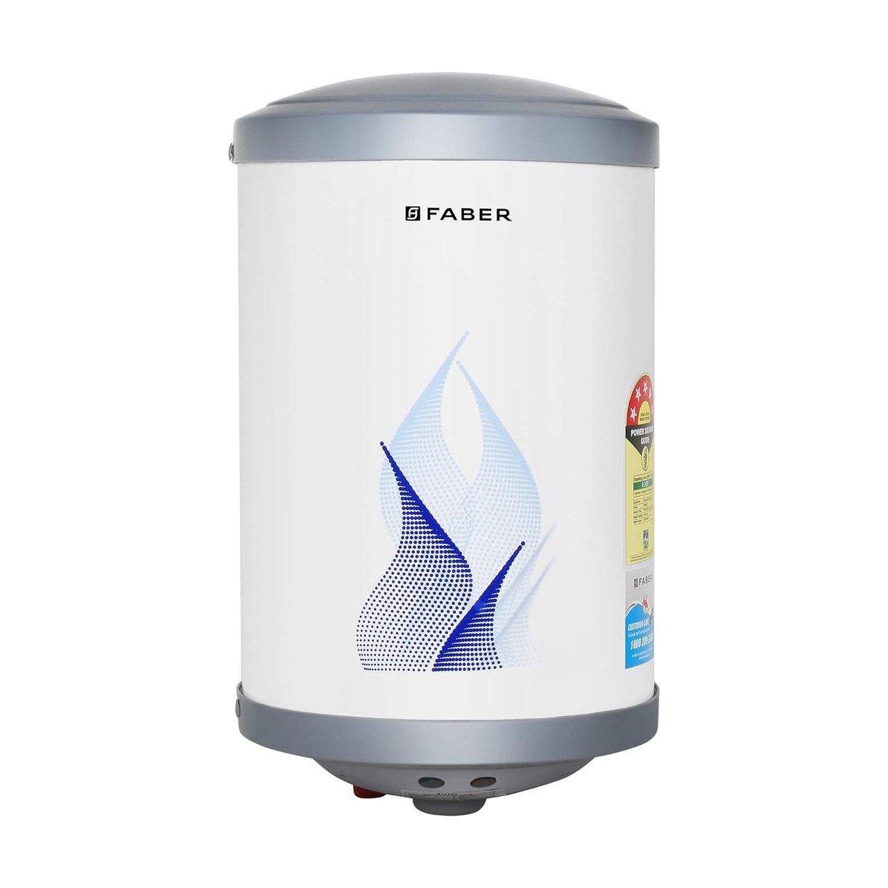Faber Storage Water Heater 15L 5 Star Free Installation White (FWG Vulcan 15V)
