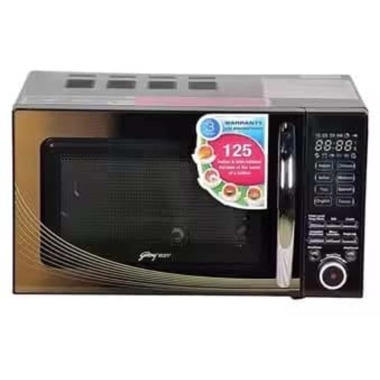 Godrej Convection Microwave Oven 20 L Black (GME 20CM2 FJZ)