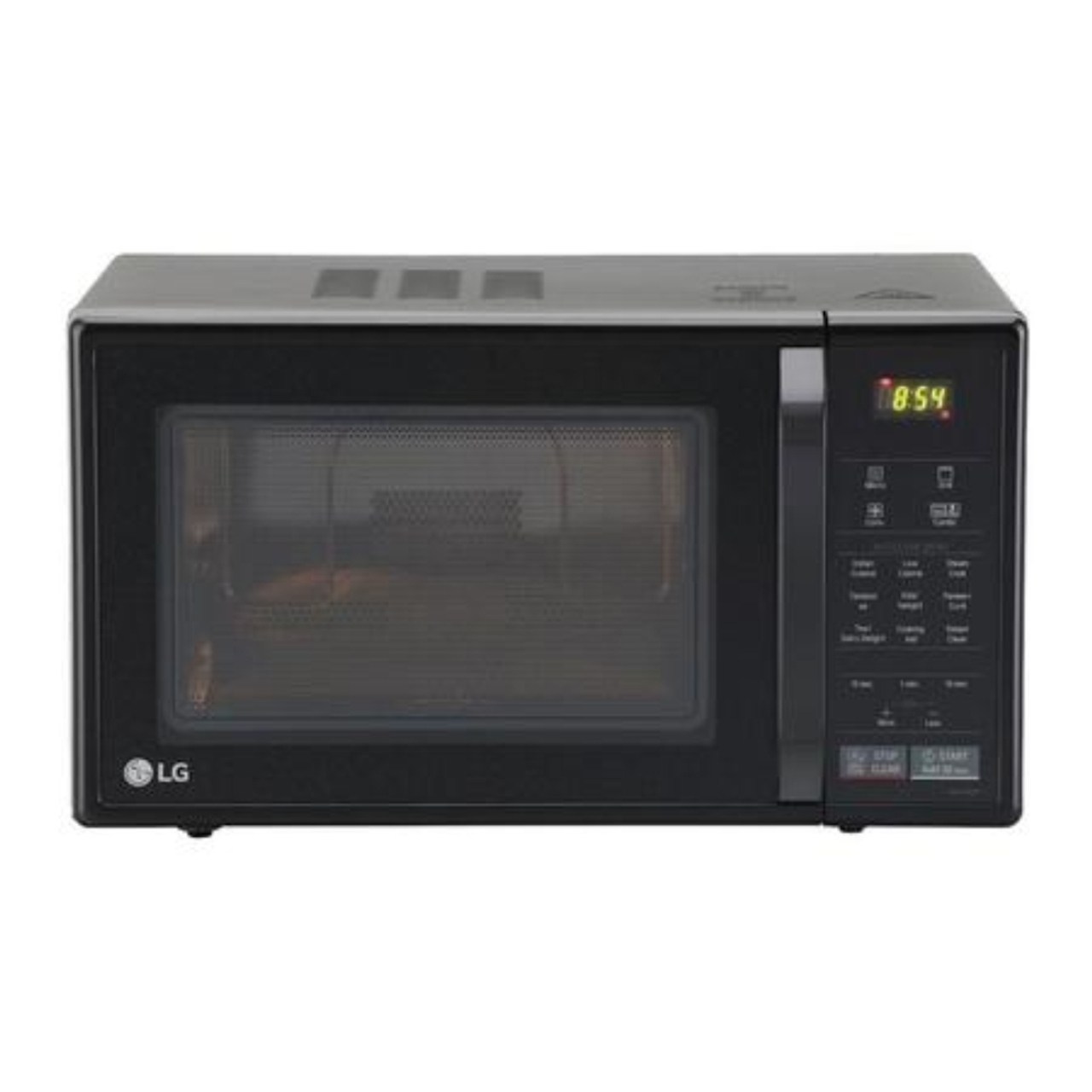 LG Convection Microwave Oven 21 L 151 Auto Cook Menus Black (MC2146BG)