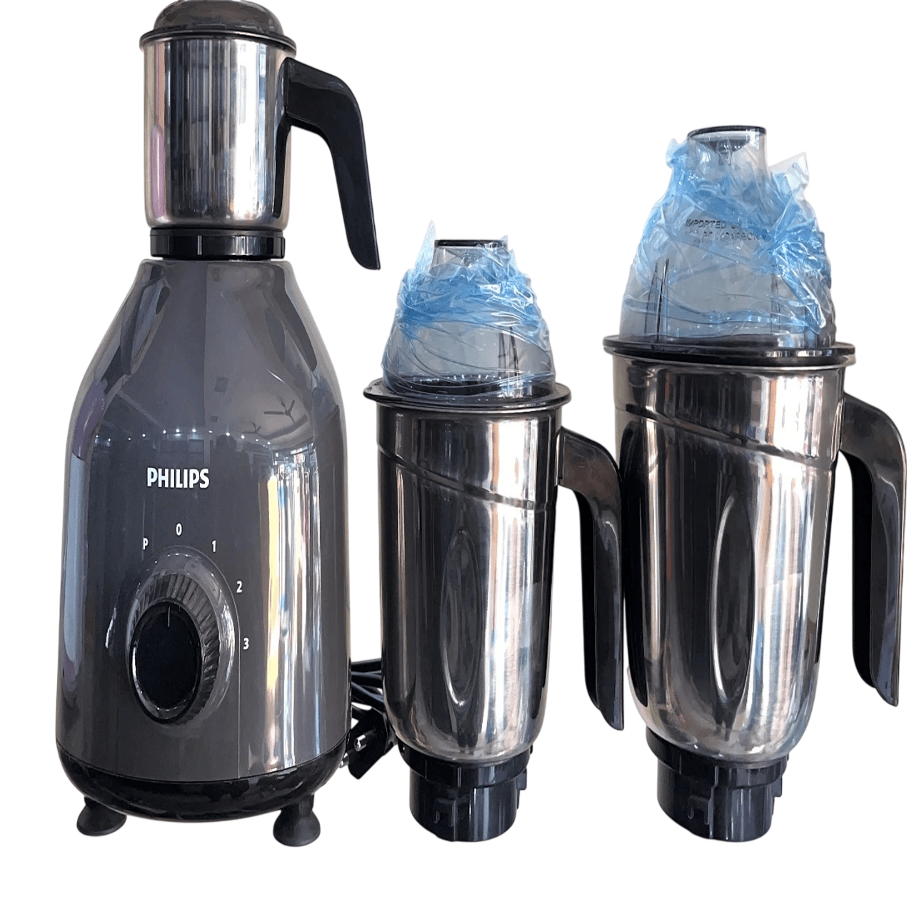 Philips HL7757 750W Mixer Grinder 3 Jar - Black