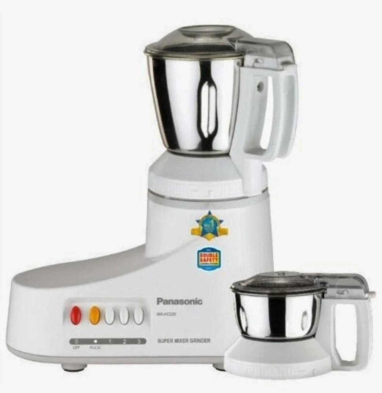 550 W Mixer Grinder (MX-AC220H, 2 Jars, Grey)