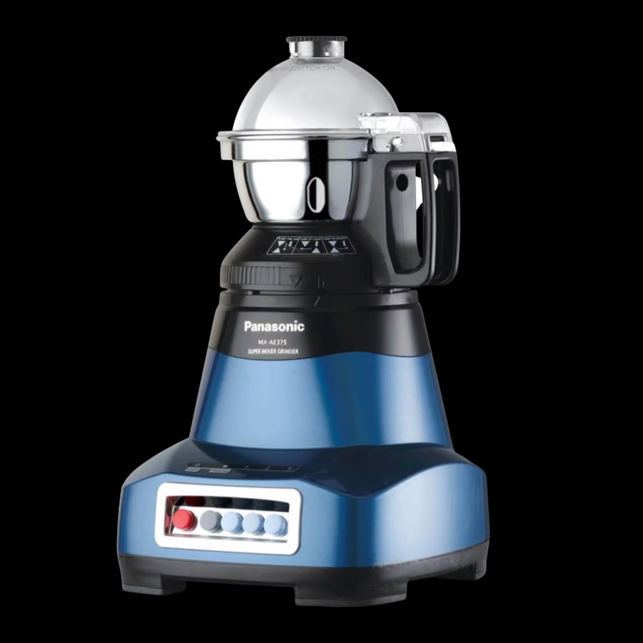 750 W Mixer Grinder (MX AE 375, 3 Jars, Blue)