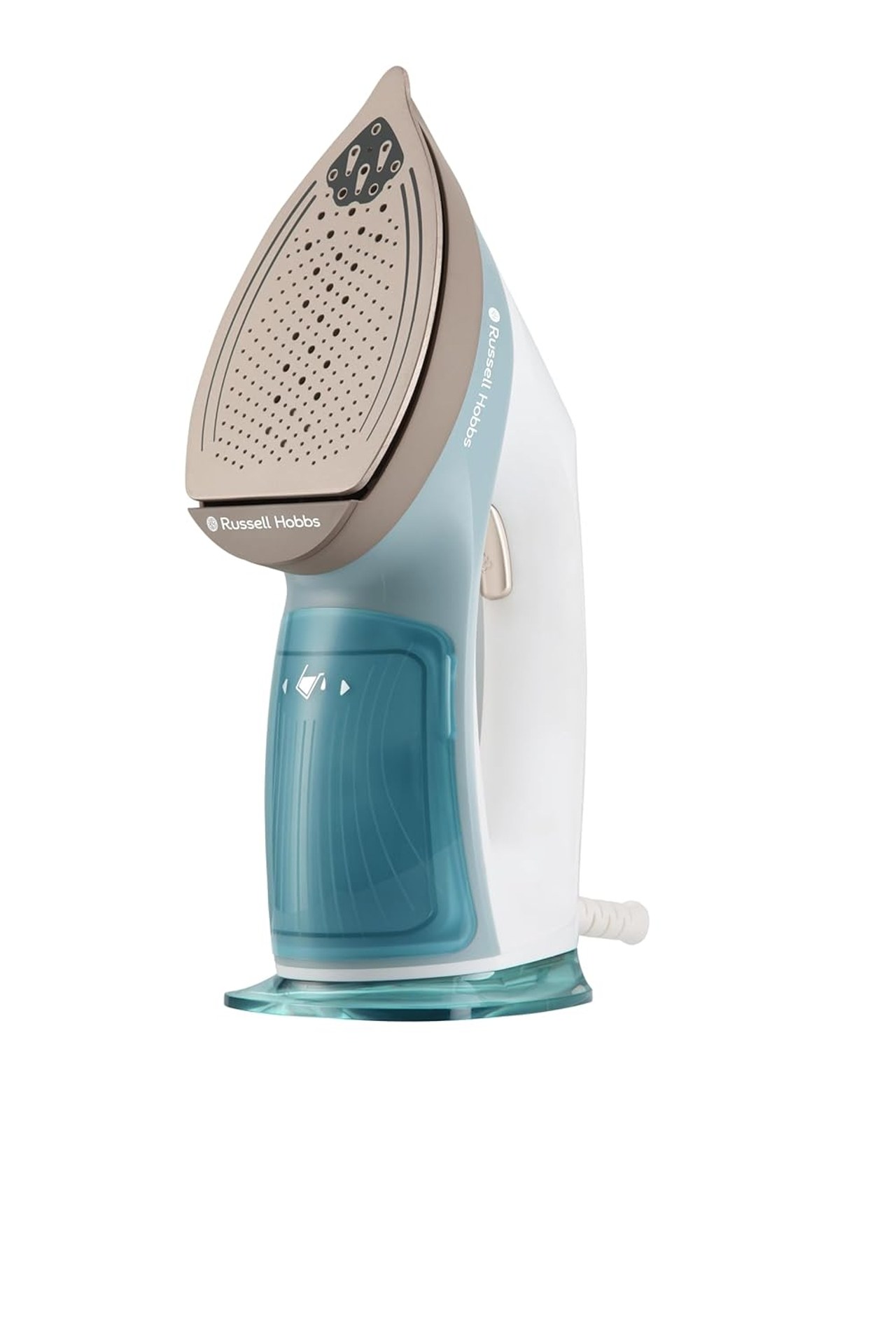 Russell Hobbs RGS1960HANDY 1960W Handheld Garment Steamer with Eco & Boost Modes - Aqua Blue