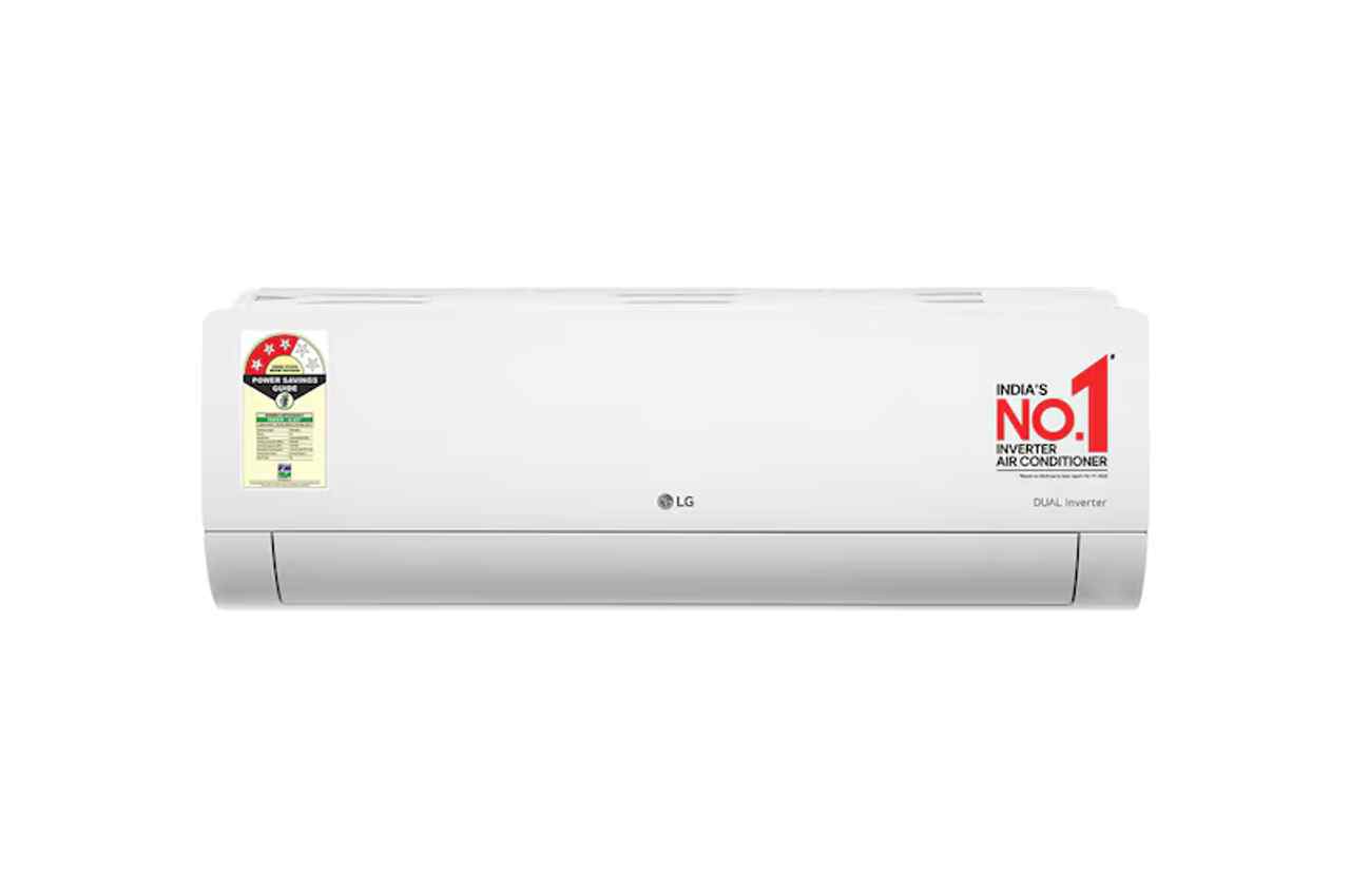LG 3 Star (2.0) Split AC, AI Convertible 6-in-1 Cooling - AS-Q24ENXE