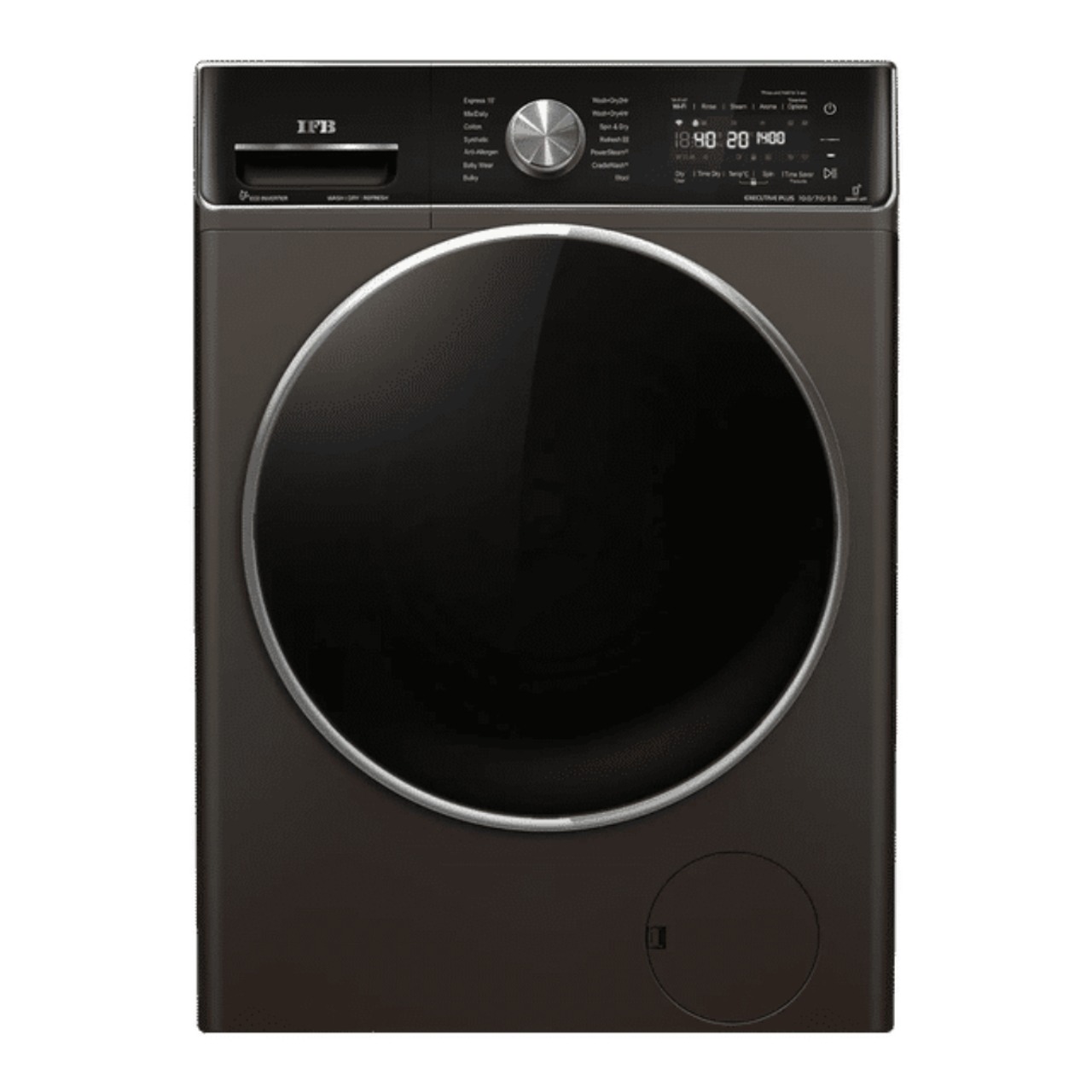 IFB Fully Automatic Front Load Washer Dryer 10/7/3 KG Inverter AI Technology 5 Star (Executive Plus ZXM)