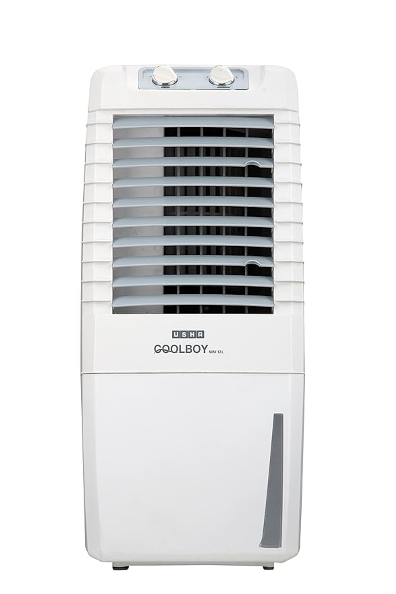 USHA Cool Boy Mini 12 Litres Personal Cooler with HoneyComb Pads (White)