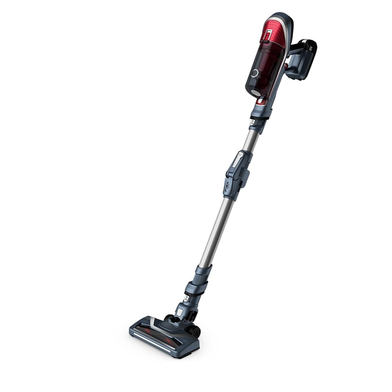 Tefal X-Force 8.60 Vacuum Cleaner TY967701 185W 22V Removable Battery Power LED Vision Flex Tube Red