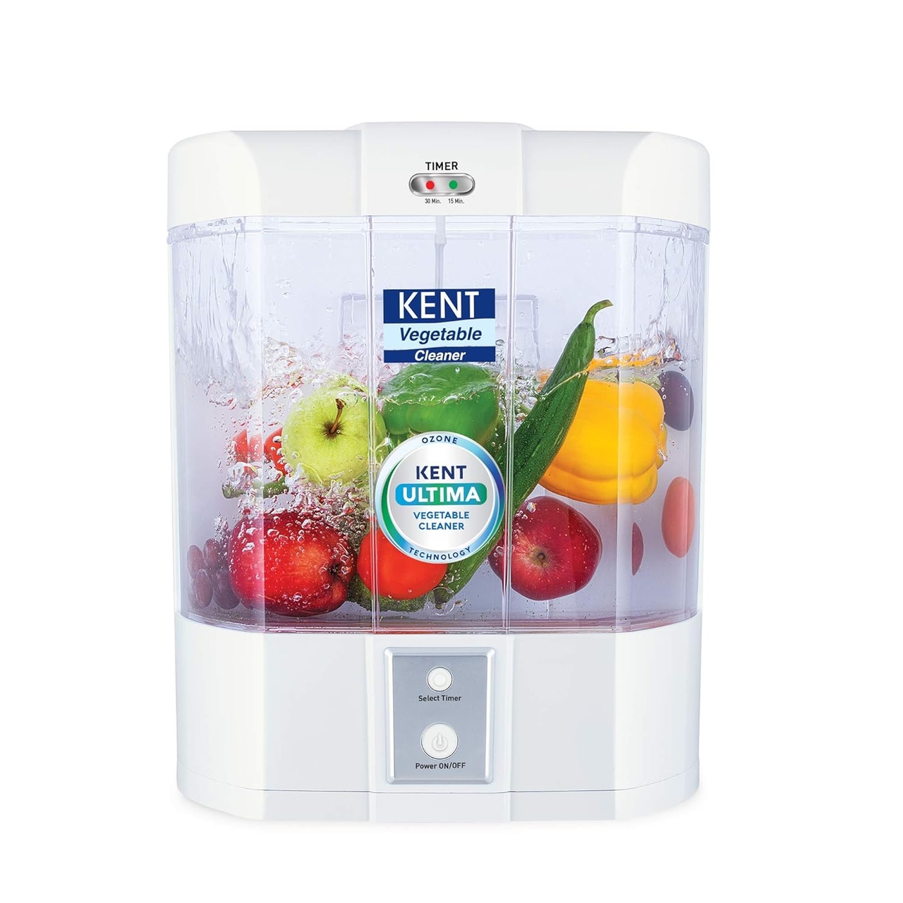 Kent Ultima Vegetable Cleaner & Purifier 13W Ozonizer White