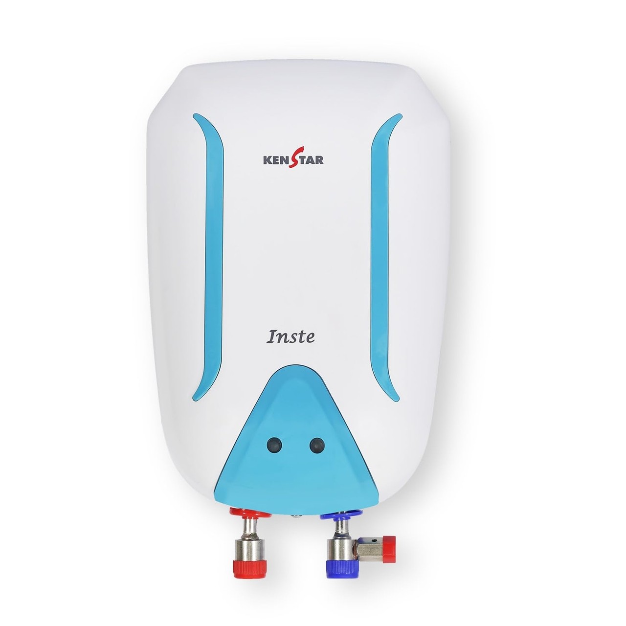 Kenstar Inste 3L Instant Water Heater - White & Turquoise