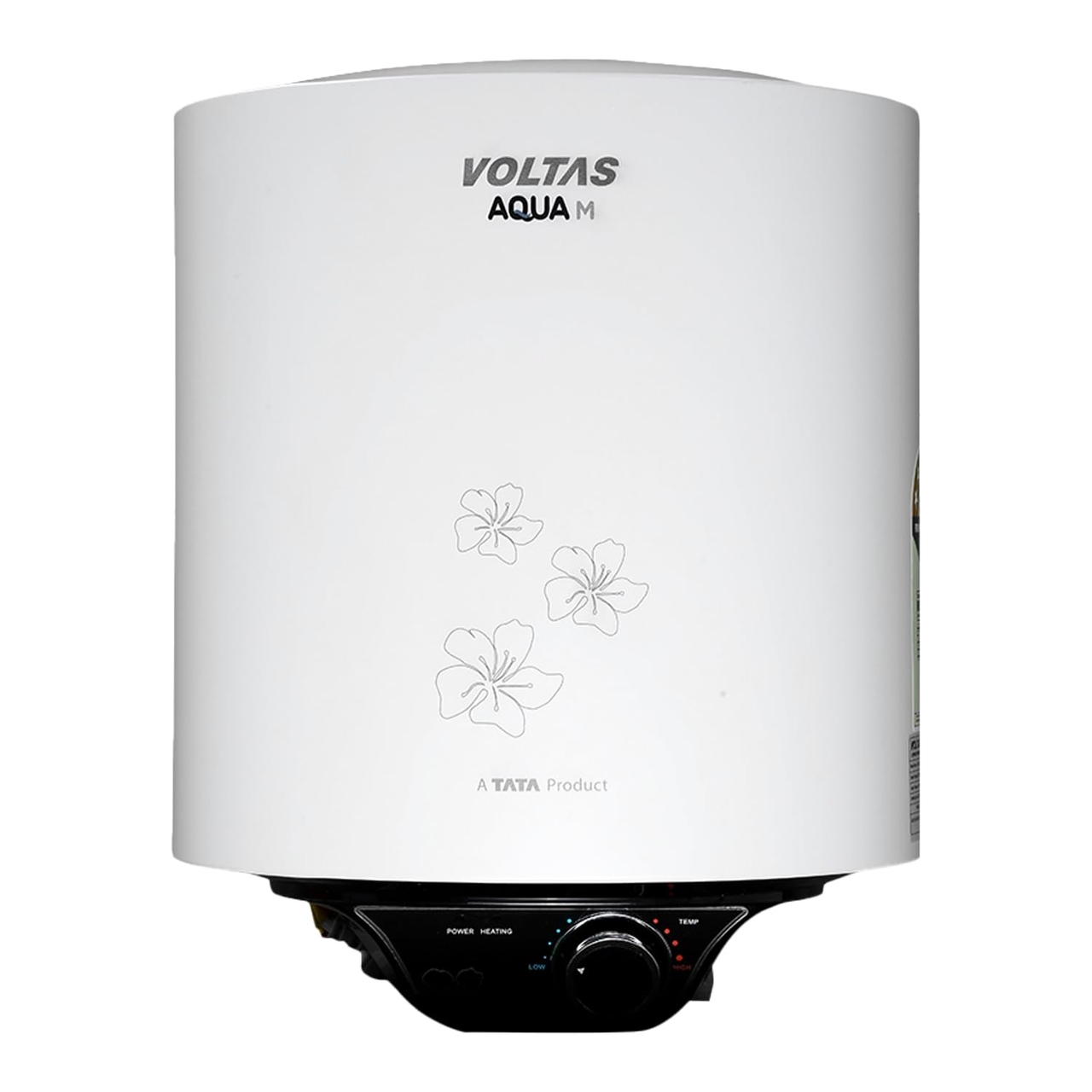 Voltas Water Heater AquaM 25 L 5 Star Vertical Mounting 2000W Copper White (Aqua M 255VMBWT)