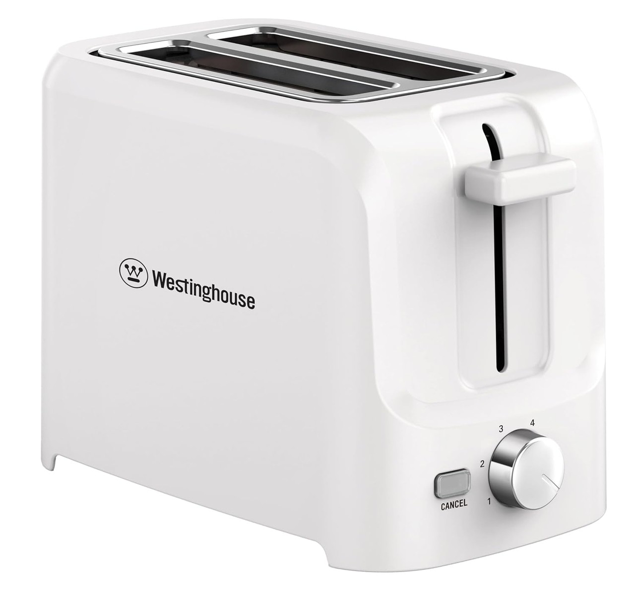 Westinghouse Simple Life 2 Slice 800W Smart Auto Toaster - White