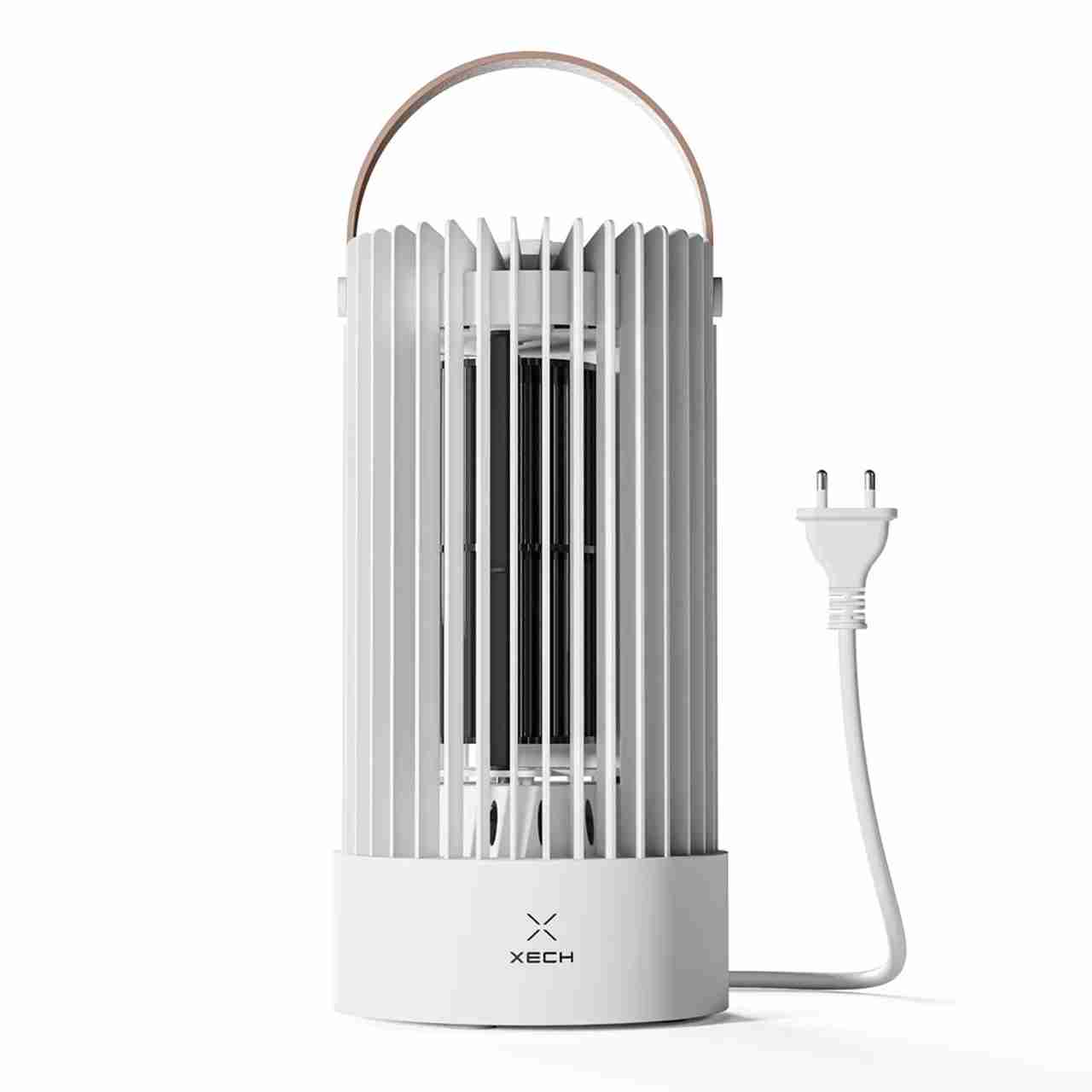 Xech Future Fan PRO, Bladeless Table Fan with Oscillation 2300 RPM - White