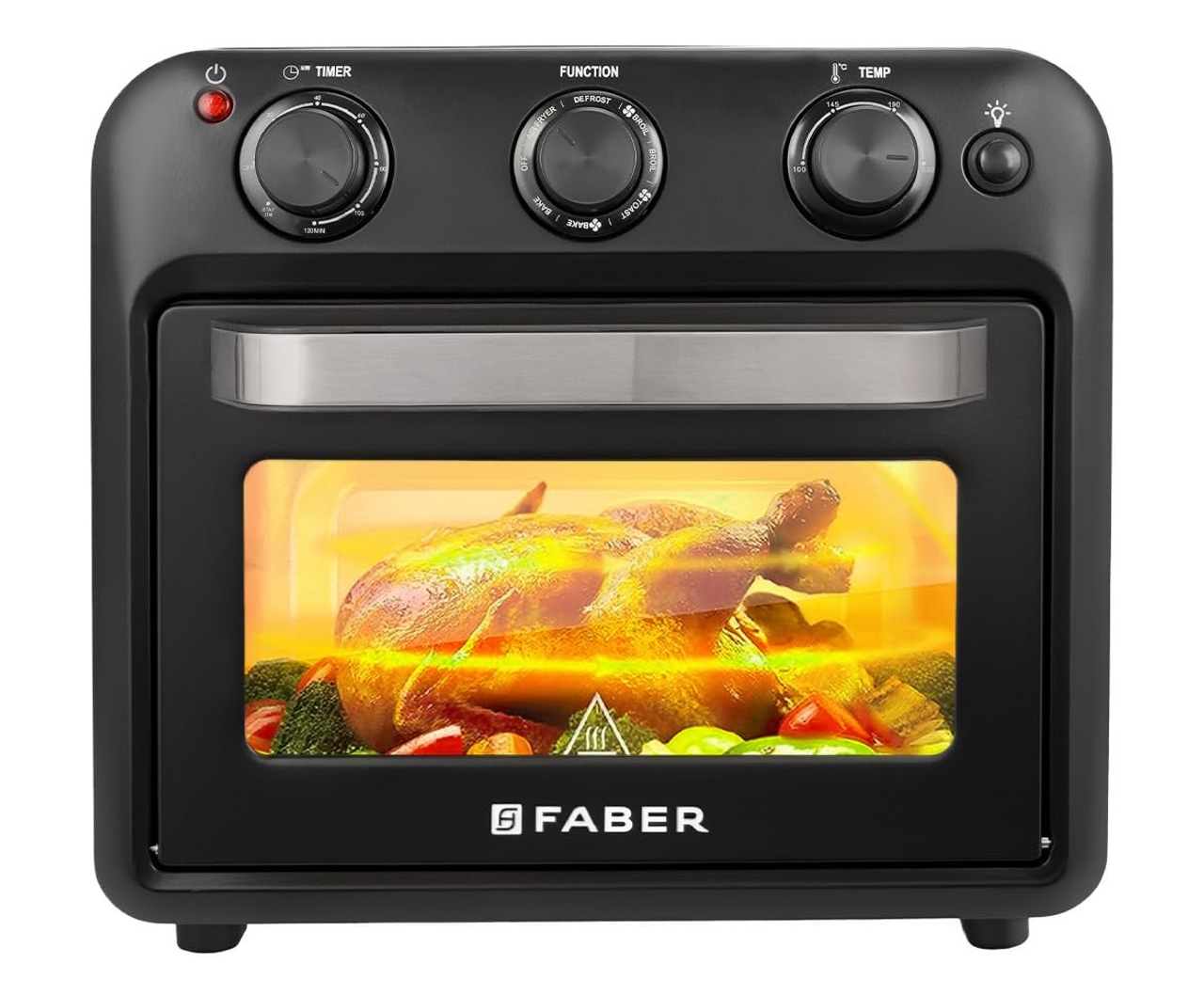 Faber 20L 1500 Watts Air Fryer Oven - Black