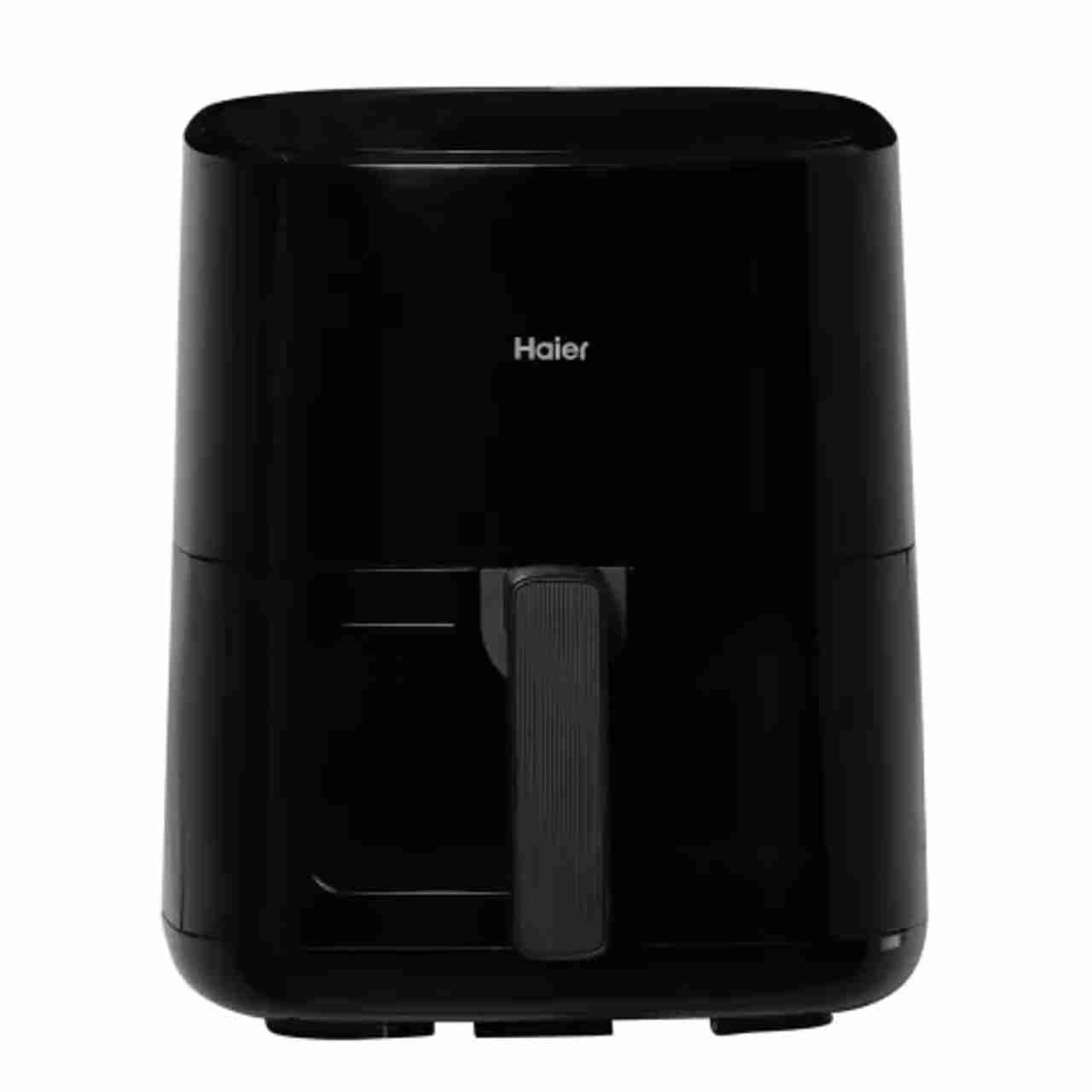 Haier 5L Air Fryer with 3 D Hot Circulation & 12 Rich Recipes, Black - HAF-D503B
