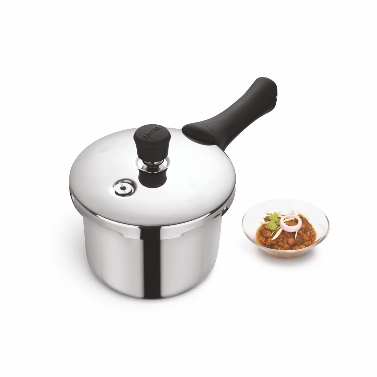 Alda 1.5 Litre Tall Triply Stainless Steel Pressure Cooker