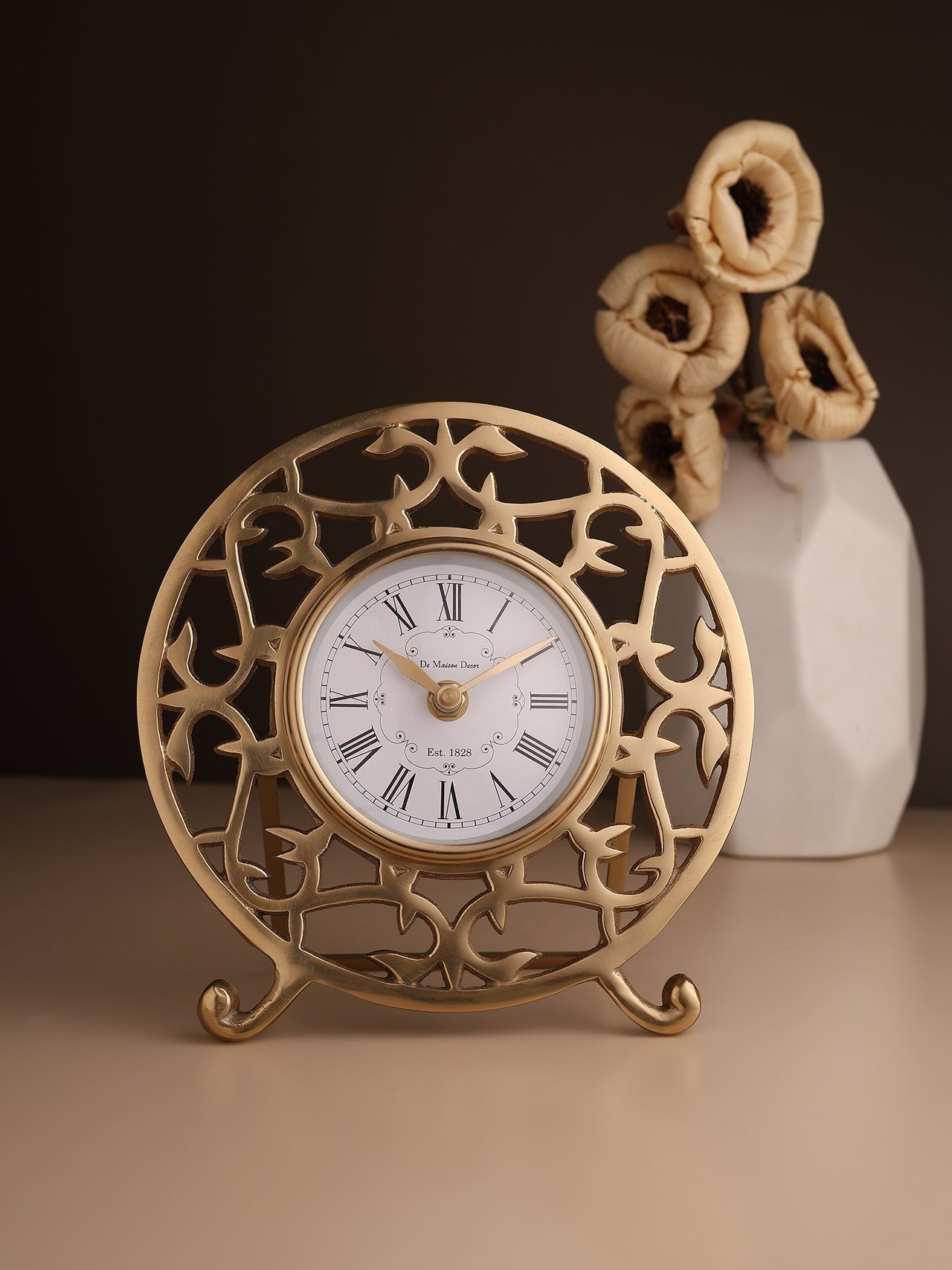 Rosenthal Table Clock- Gold