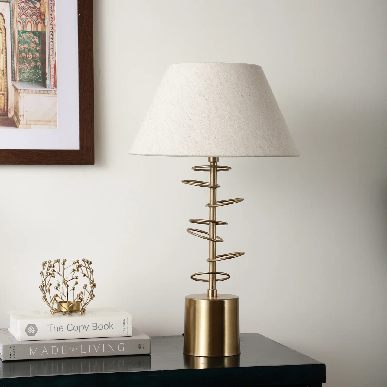 Cascading Rings Table Lamp - Gold