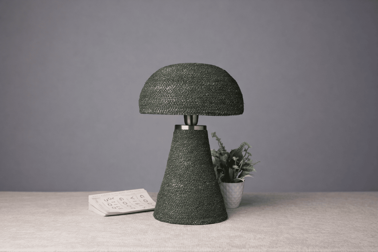 Luna Meadowgrass Table Lamp - Green