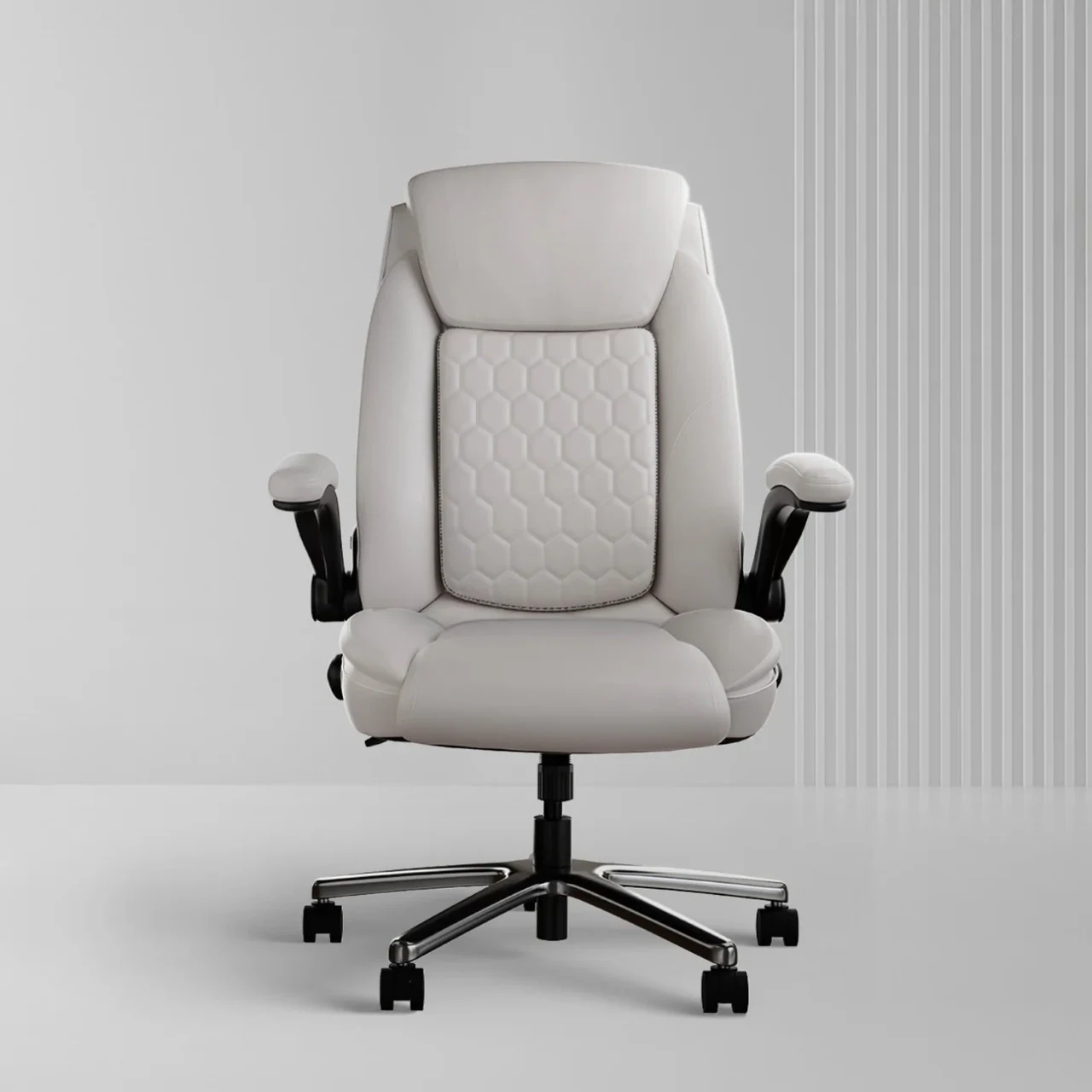 Frido 3D Posture Plus Ergonomic Chair - White