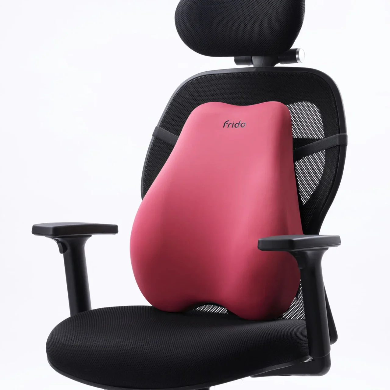 Frido Cloud Backrest Cushion - Barbie Pink