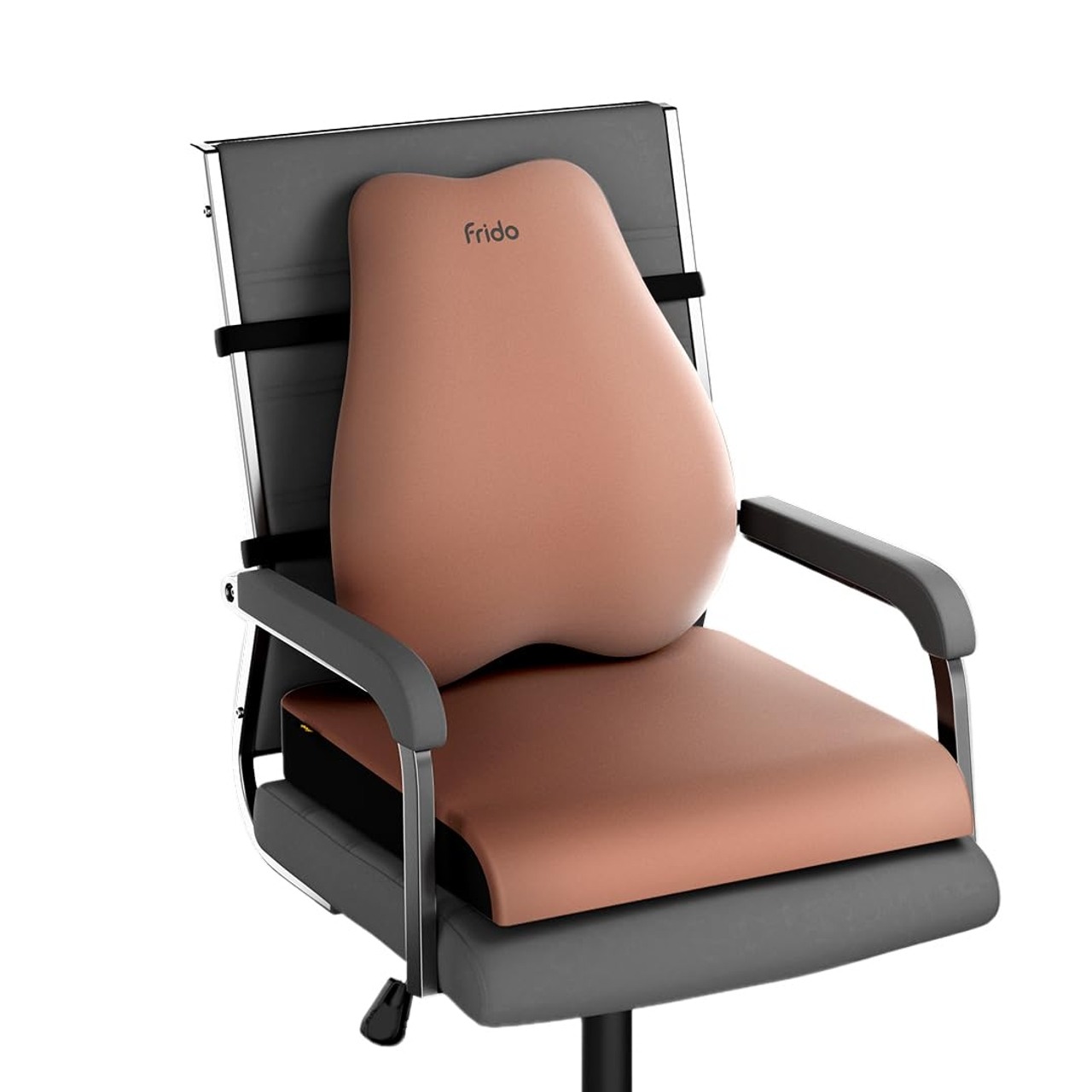 Frido Cloud Backrest & Seat Cushion Combo - Mocha Brown
