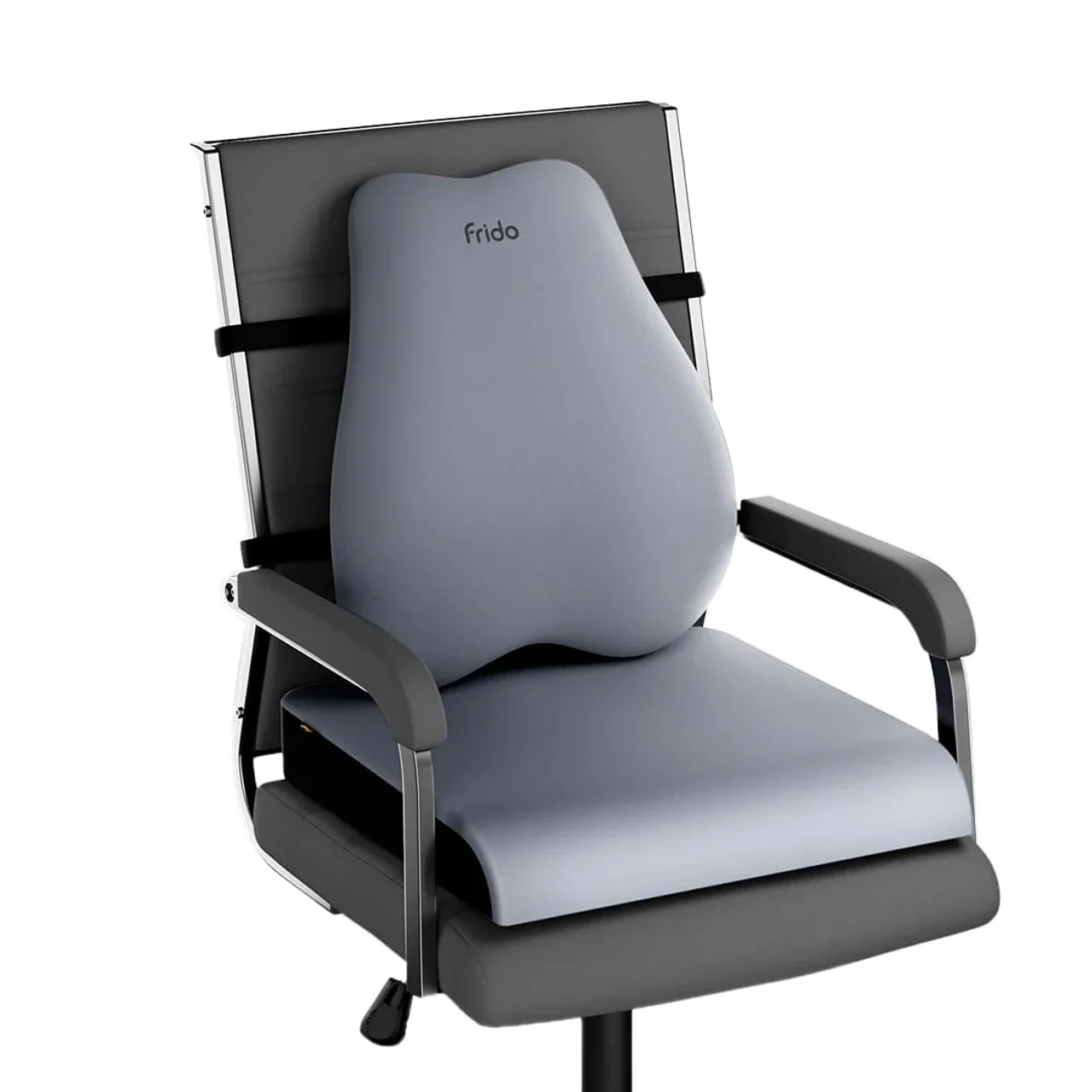 Frido Cloud Backrest & Seat Cushion Combo - Pebble Grey
