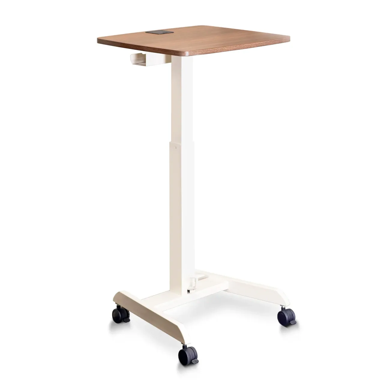 Frido Portable Standing Desk - Walnut