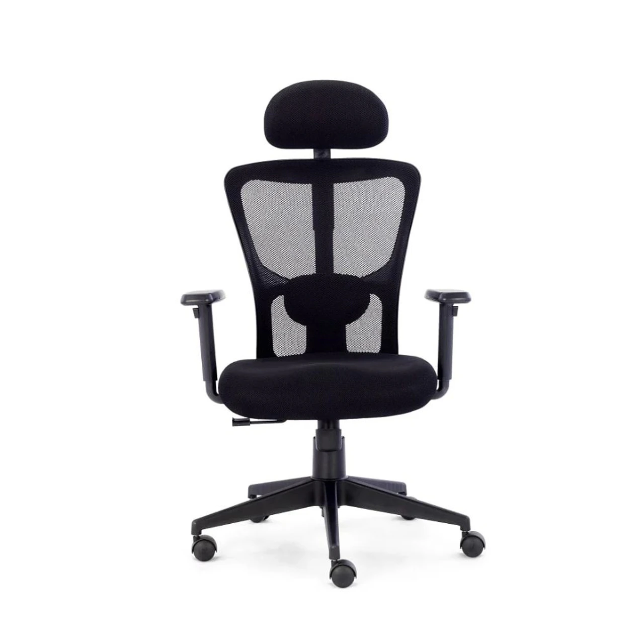 Amardeep Zent Office Ergonomic Chair High Back Adjustable Lumbar Support Black