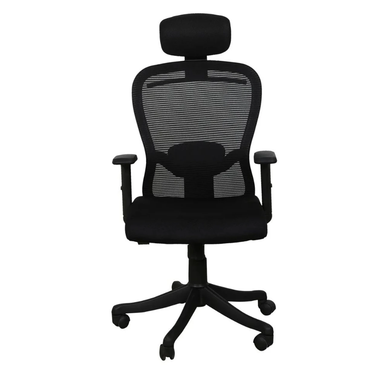 Hidenchic Gallop Ergonomic High Back Office Chair with Adjustable Arms and Seat Height, Black